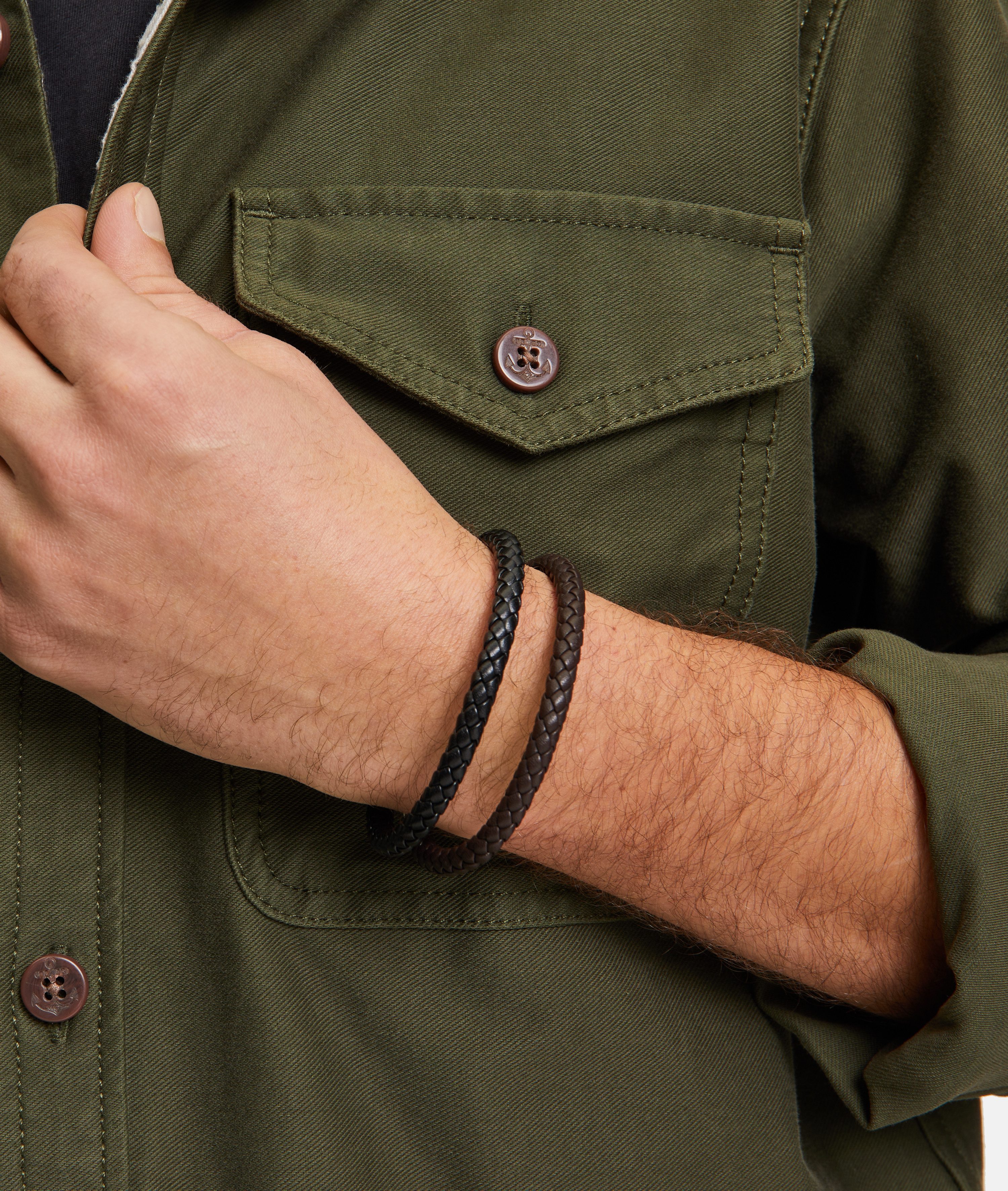 FYNCH-HATTON Leren armband Sieraden cadeau armband The Leather Classic