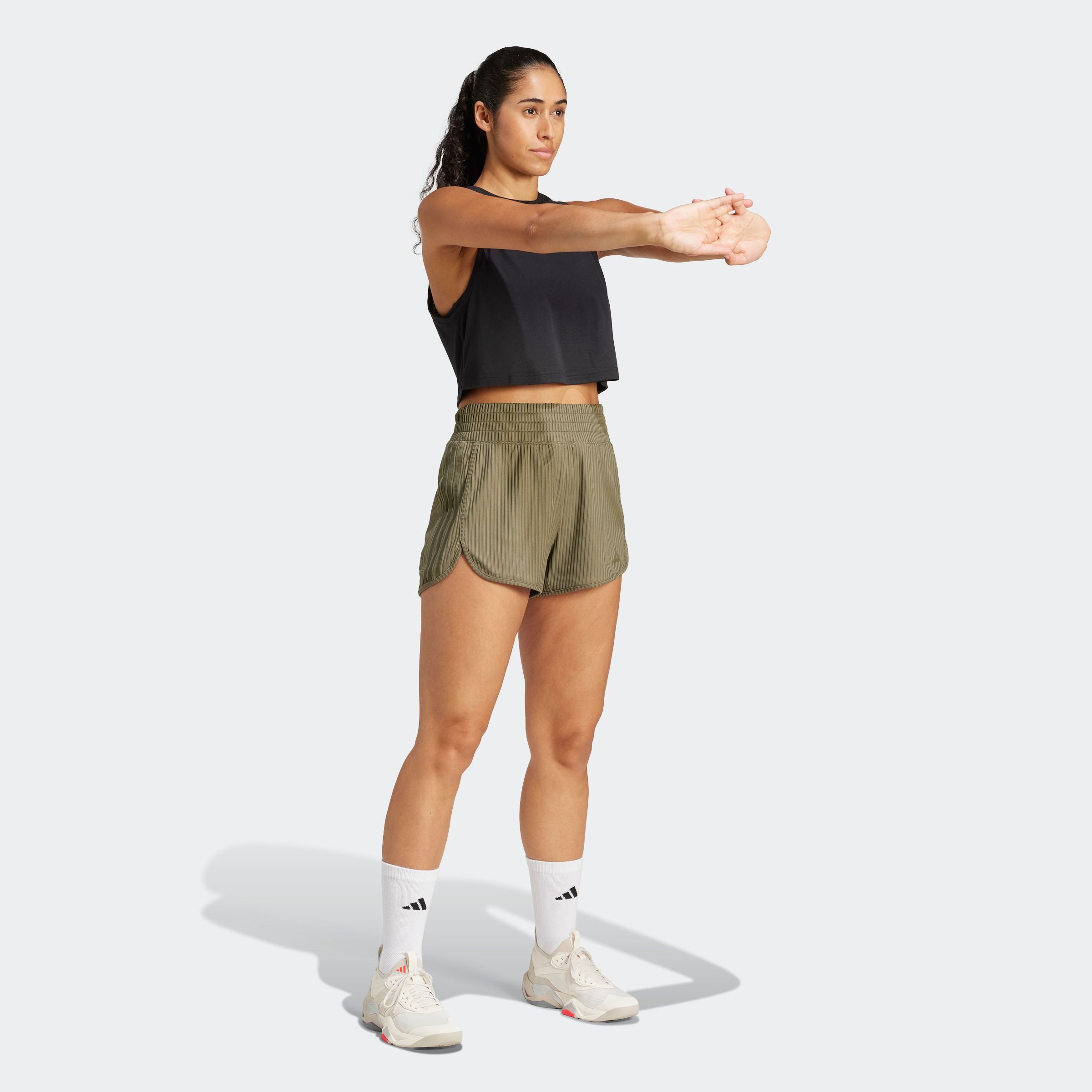 adidas Performance Short PACER RIB SHORT (1-delig)