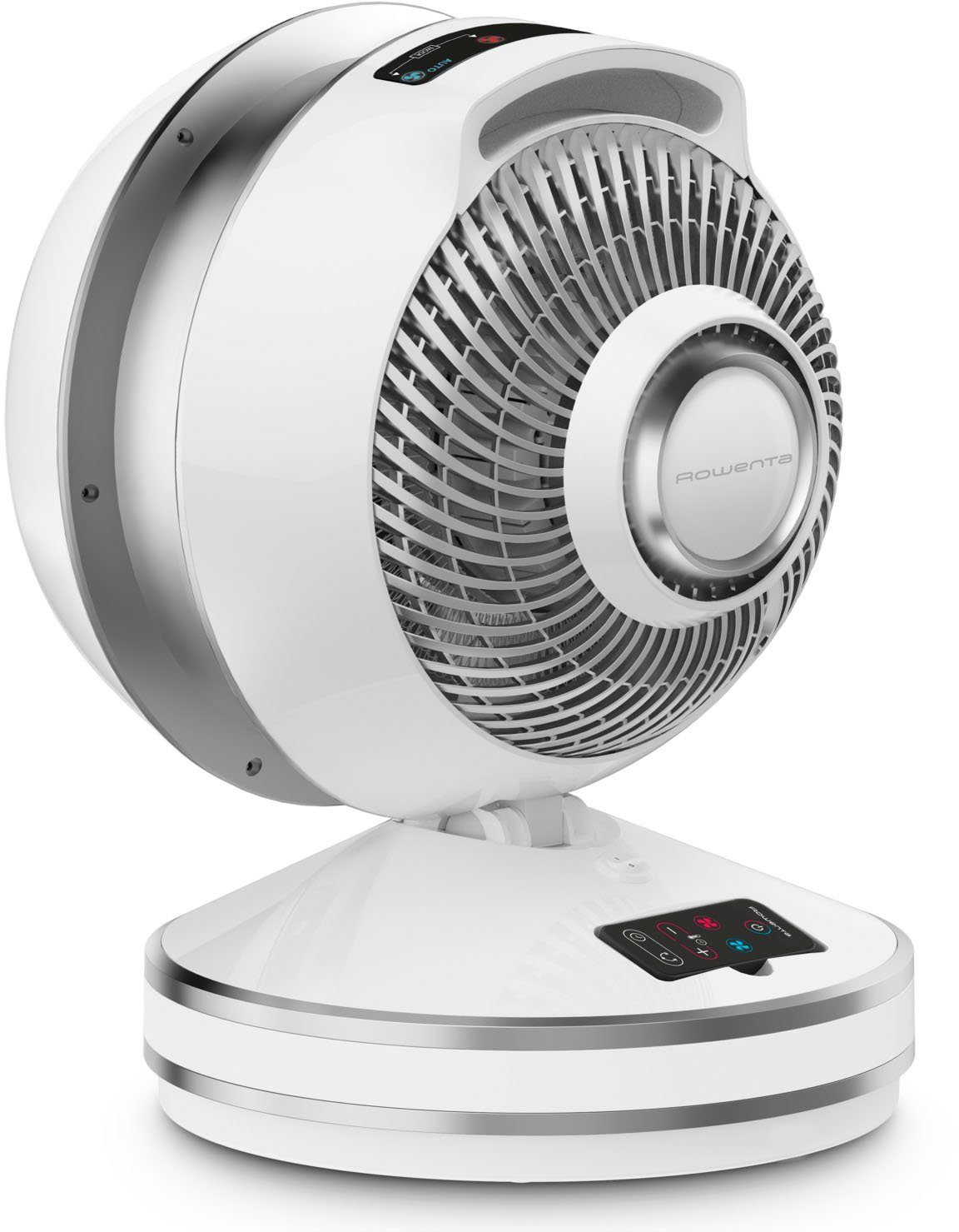 Rowenta Vloerventilator HQ7152 Air Force Intense 2in1 Ventilator, ventilatorkachel, 2600 W, 43 dB(A), eco-stand, afstandsbediening