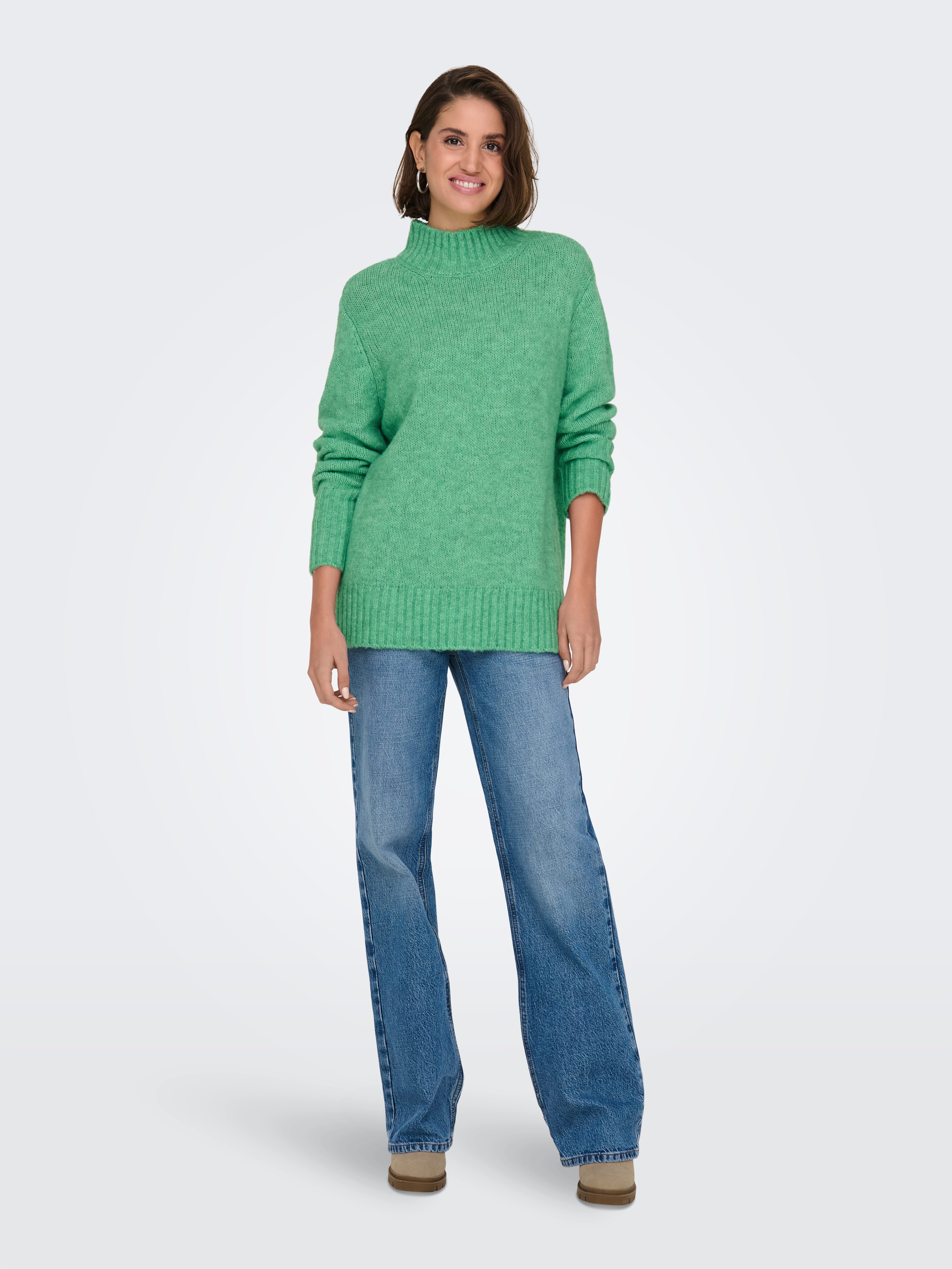 Only Trui met staande kraag ONLAYA LIFE LS HIGH NECK CC KNT