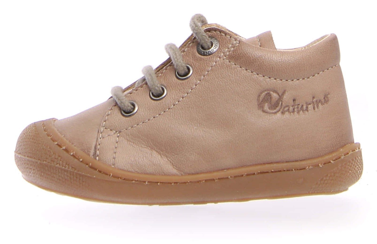 Naturino Babyschoentjes Cocoon Babyschoen, veterschoen met leren voering, maat sjabloon te downloaden