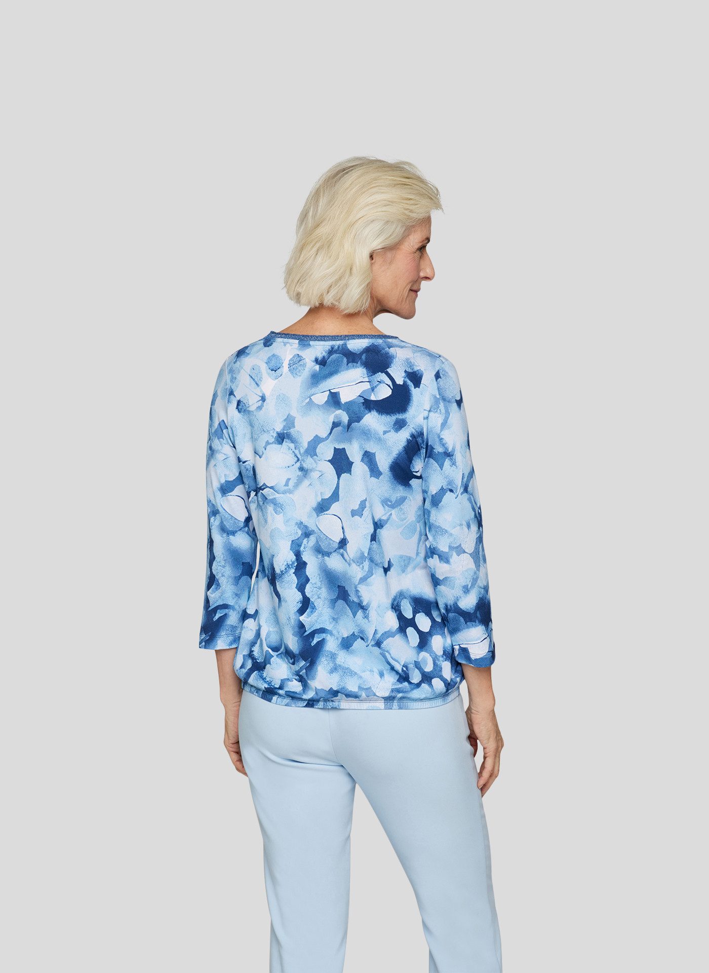 Rabe Shirt met 3/4 mouwen met print all-over