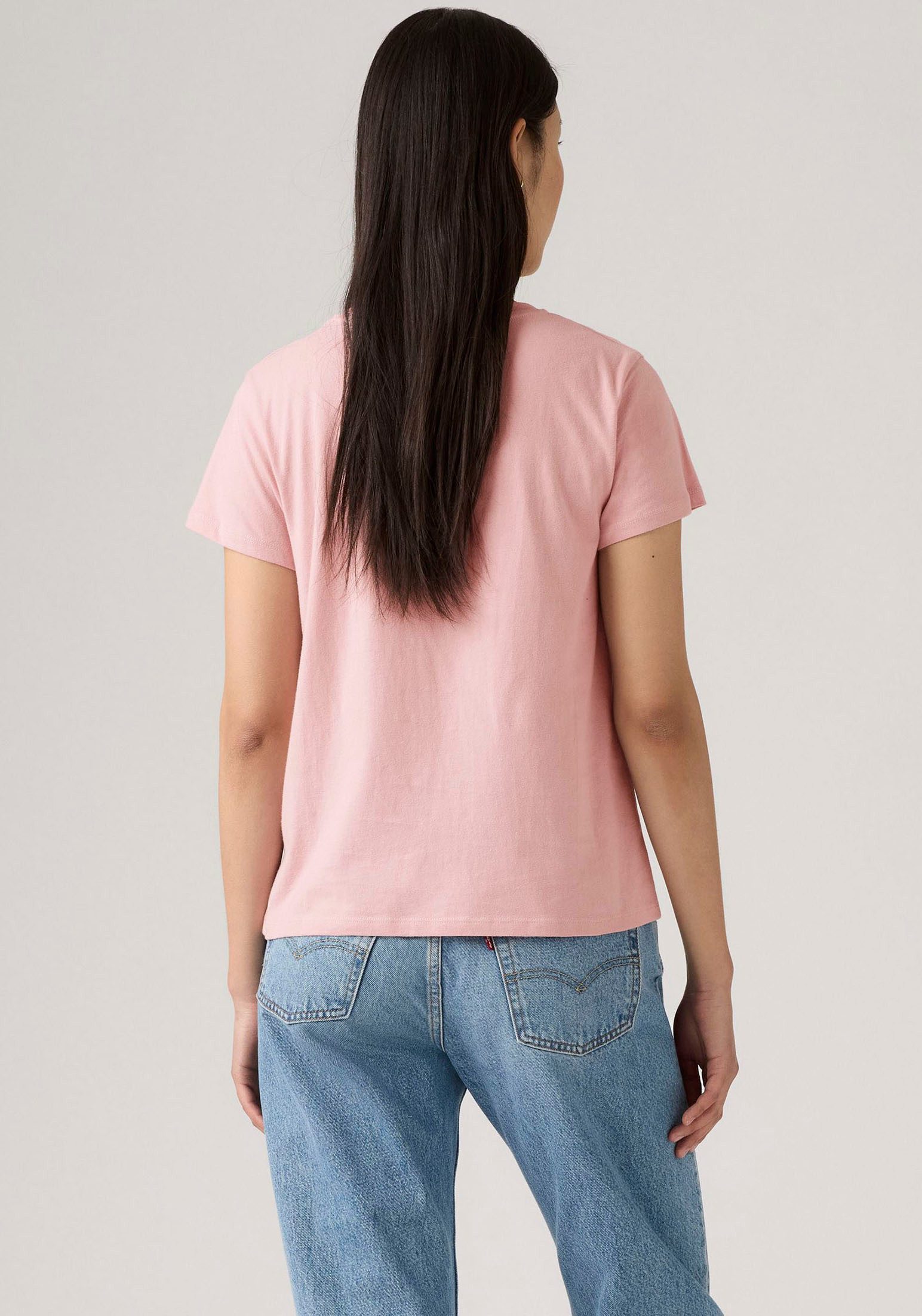 Levi's® T-shirt The Perfect Tee met batwing-logoprint