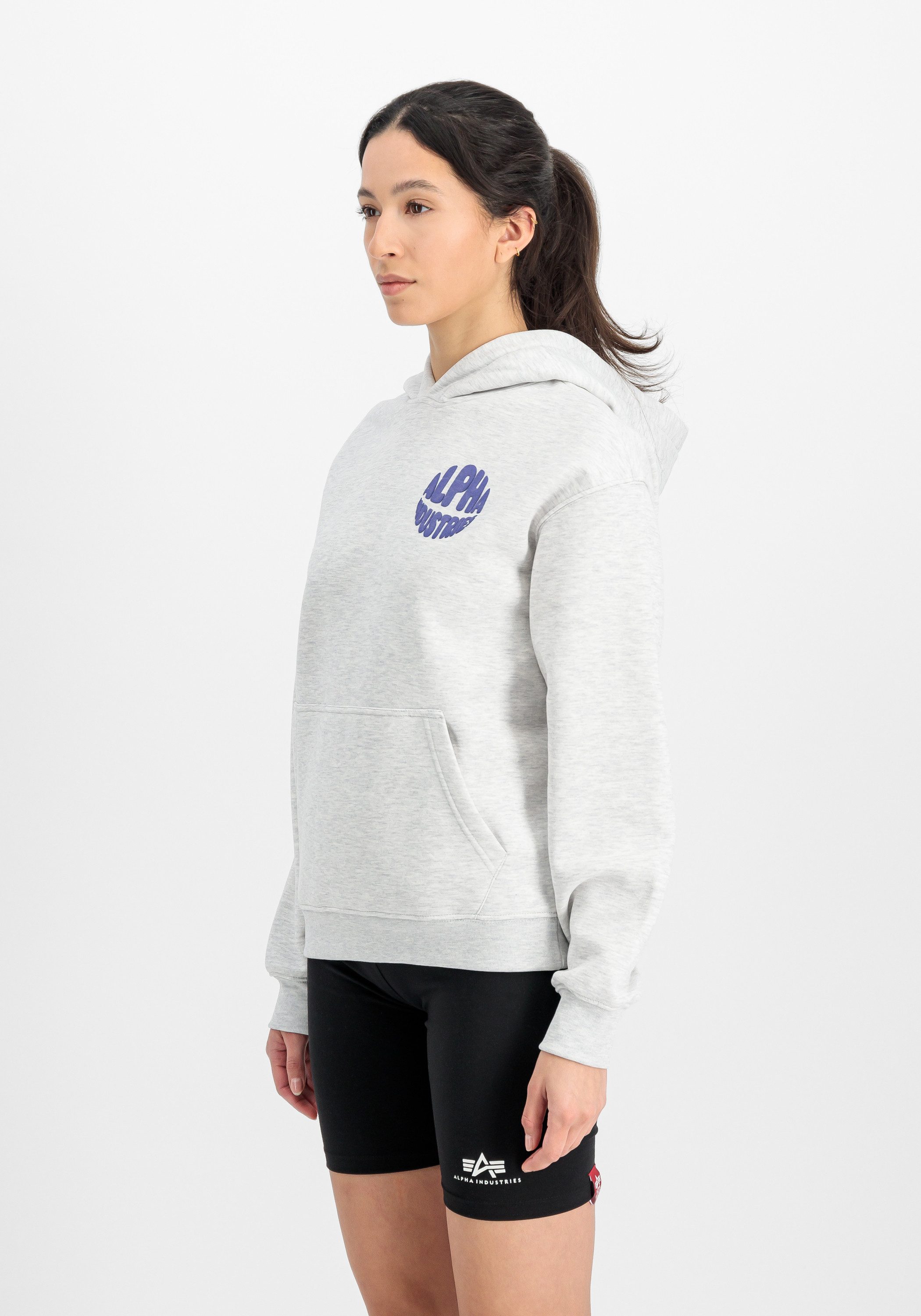 Alpha Industries Hoodie Logo Hoodie Backprint W