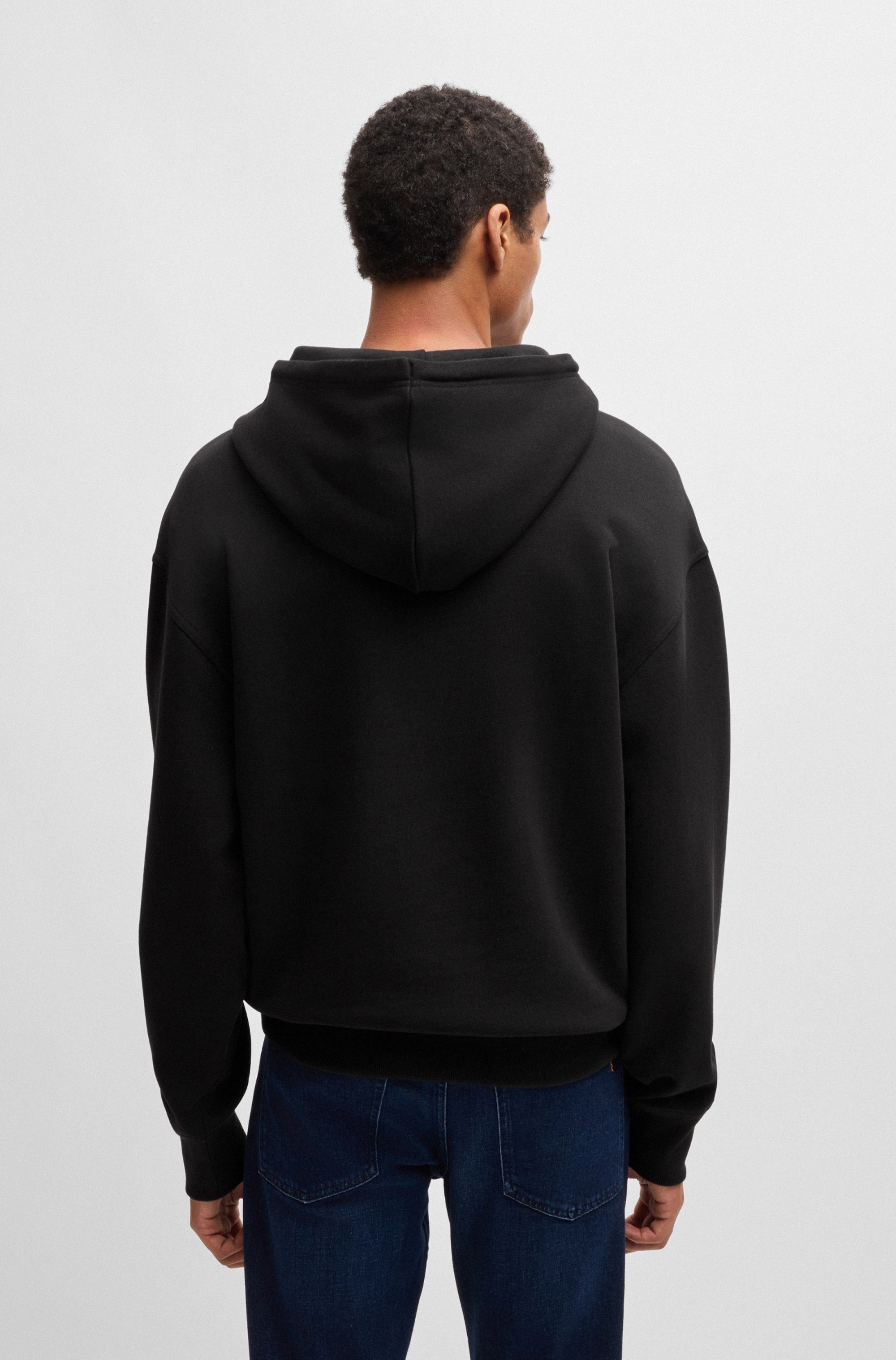 Boss Orange Hoodie WeSmallhood met kangoeroezak