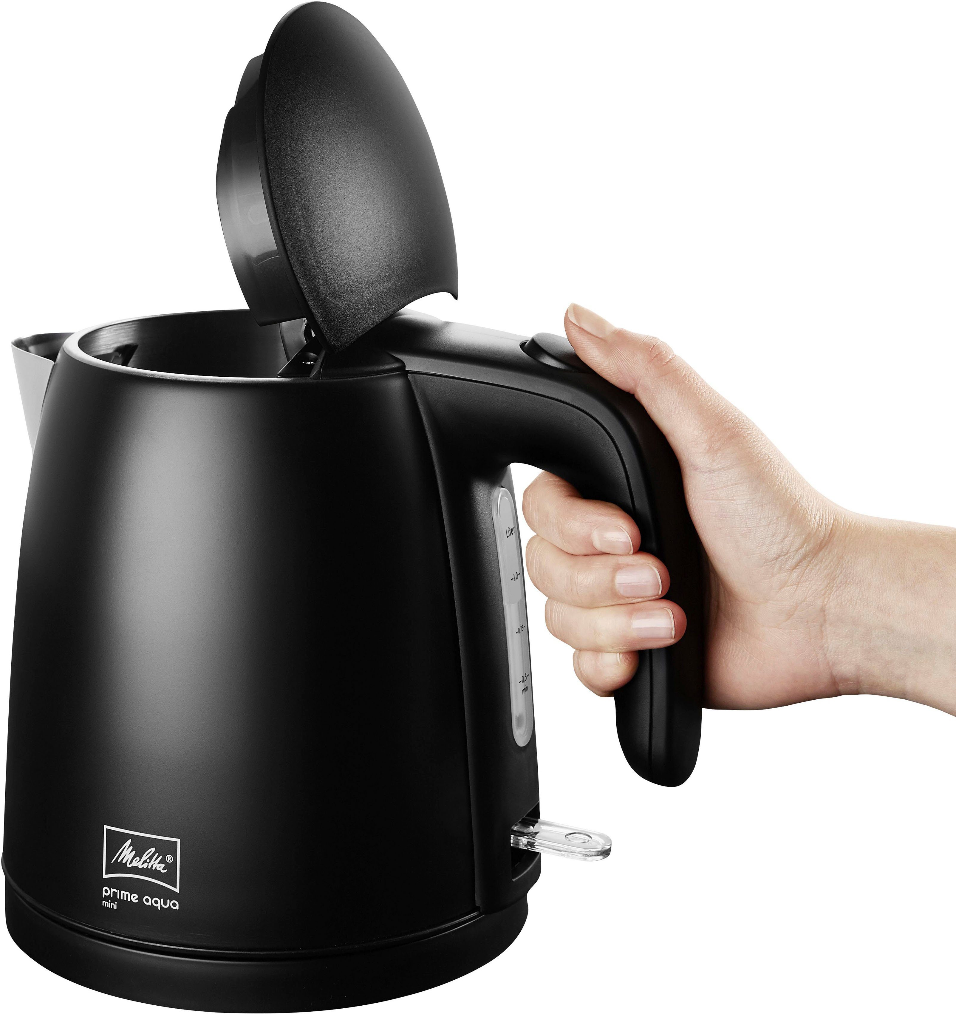 Melitta Waterkoker Prime Aqua Mini Black Edition, 1,0 l
