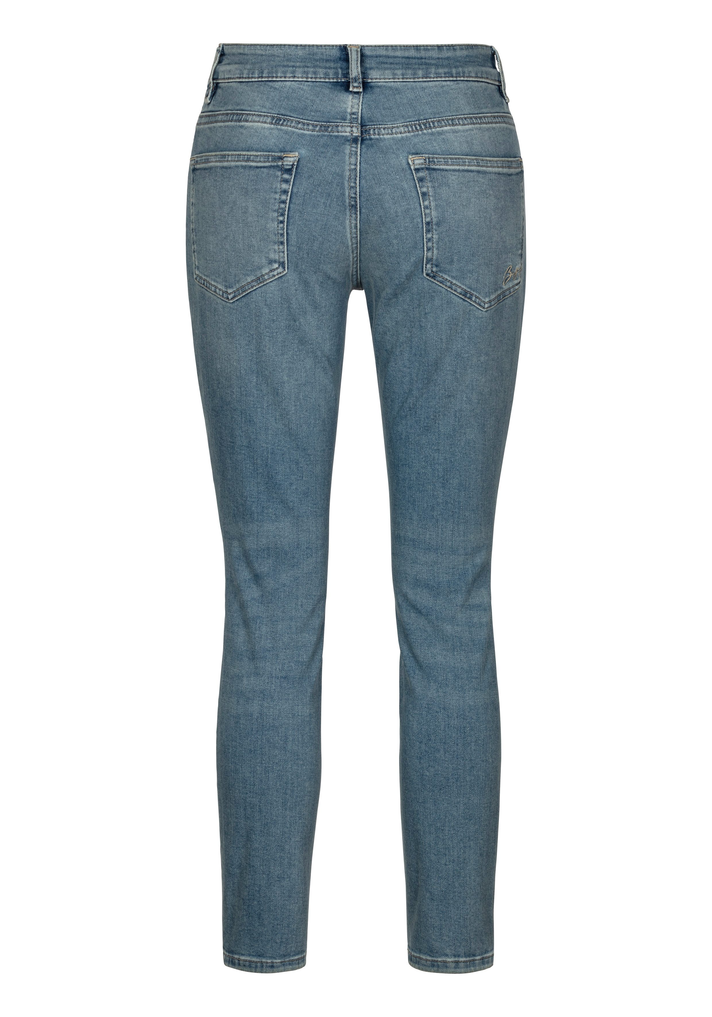 Boss Orange Skinny fit jeans Jackie Mid Rise 4.0 in vintage look boss logo ( DENIM)