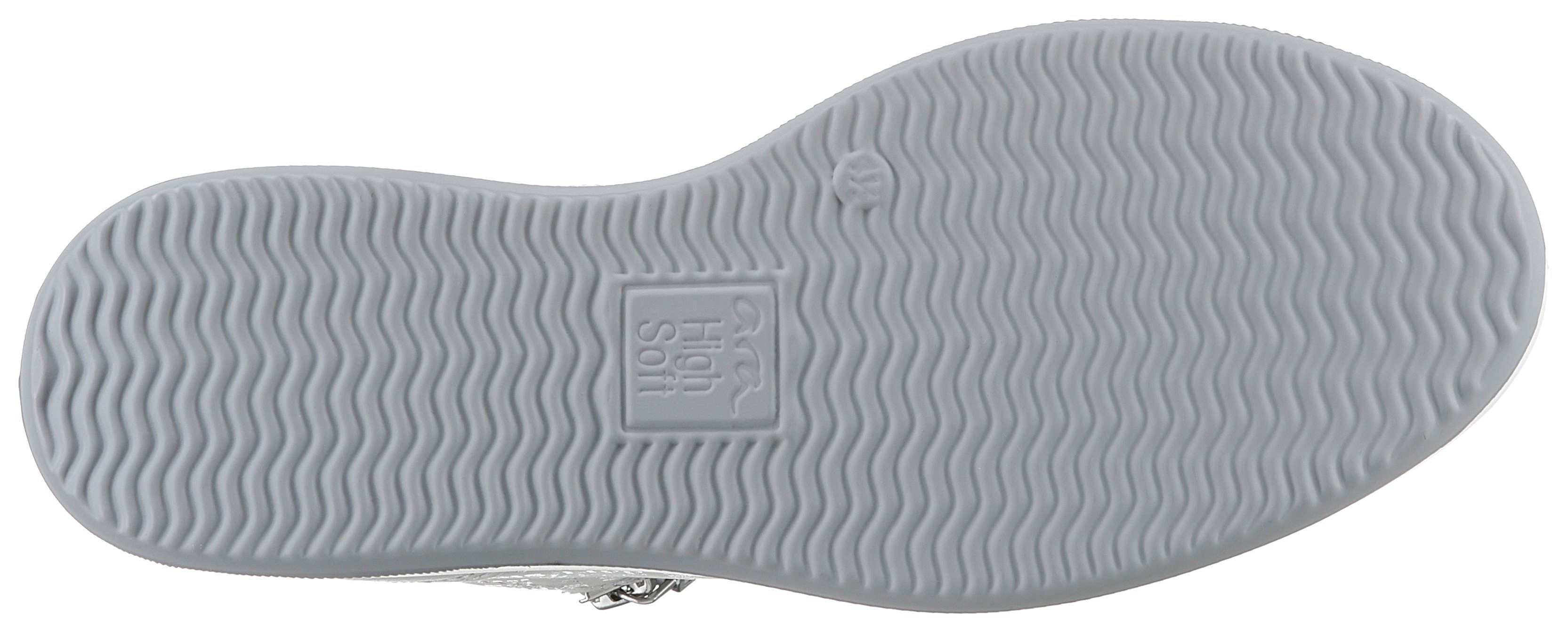 Ara Sneakers Roma met high soft voetbed, vrijetijdsschoen, lage schoen, veterschoen