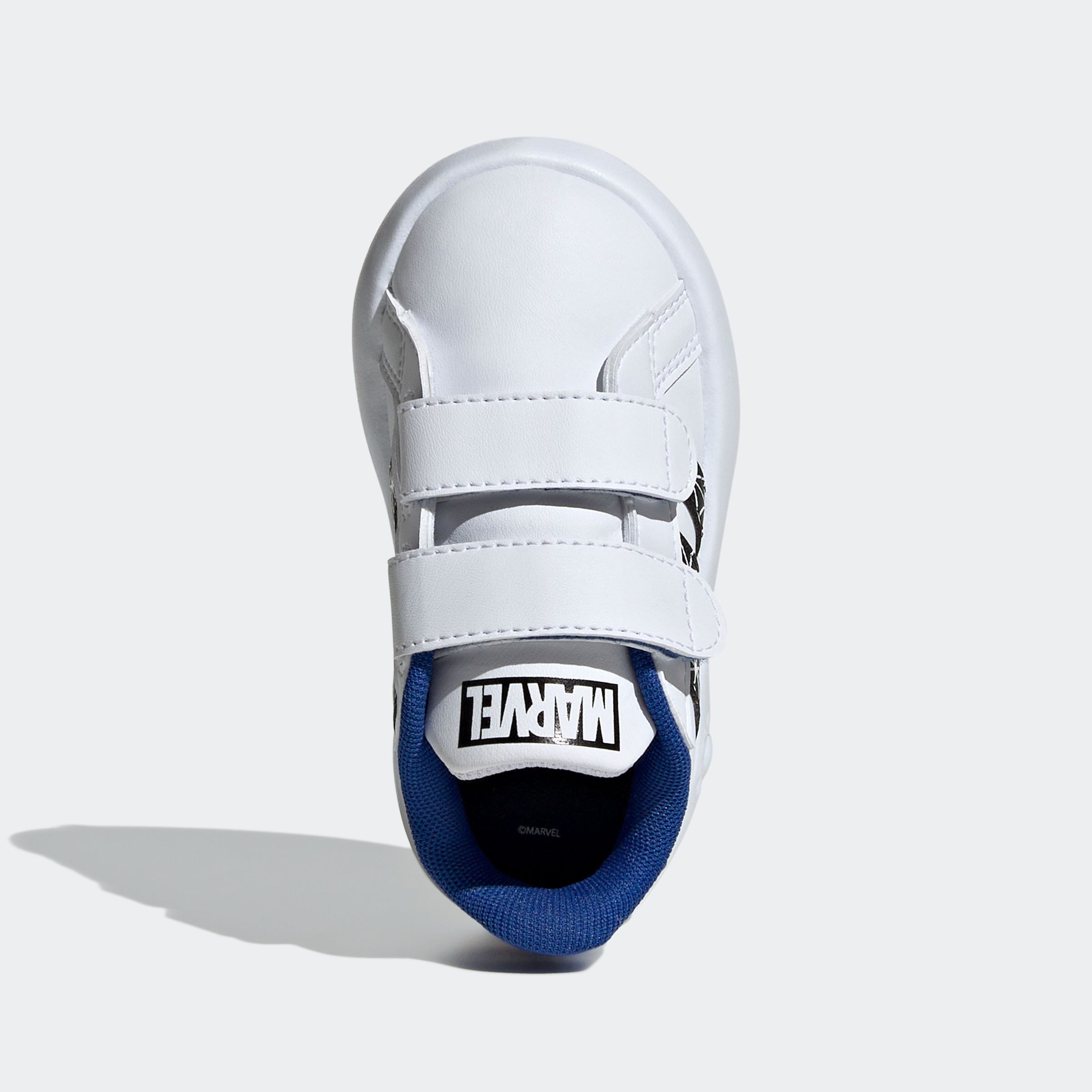 adidas Sportswear Klittenbandschoenen ADIDAS MARVEL SPIDER-MAN KINDER GRAND COURT SCHOEN Design geïnspireerd op de adidas Superstar, voor kinderen