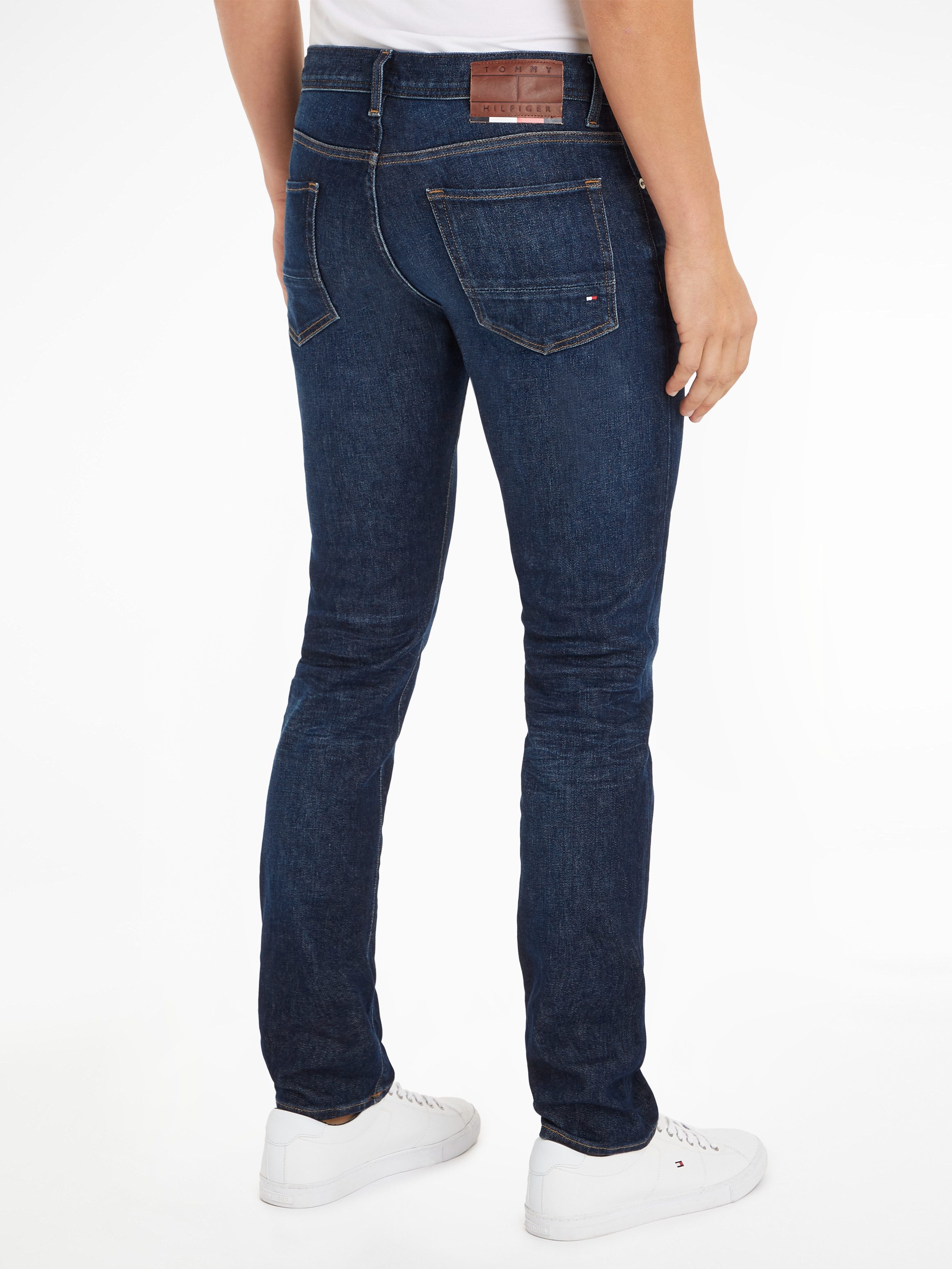 Tommy Hilfiger Slim fit jeans SLIM BLEECKER PSTR CROW BLACK