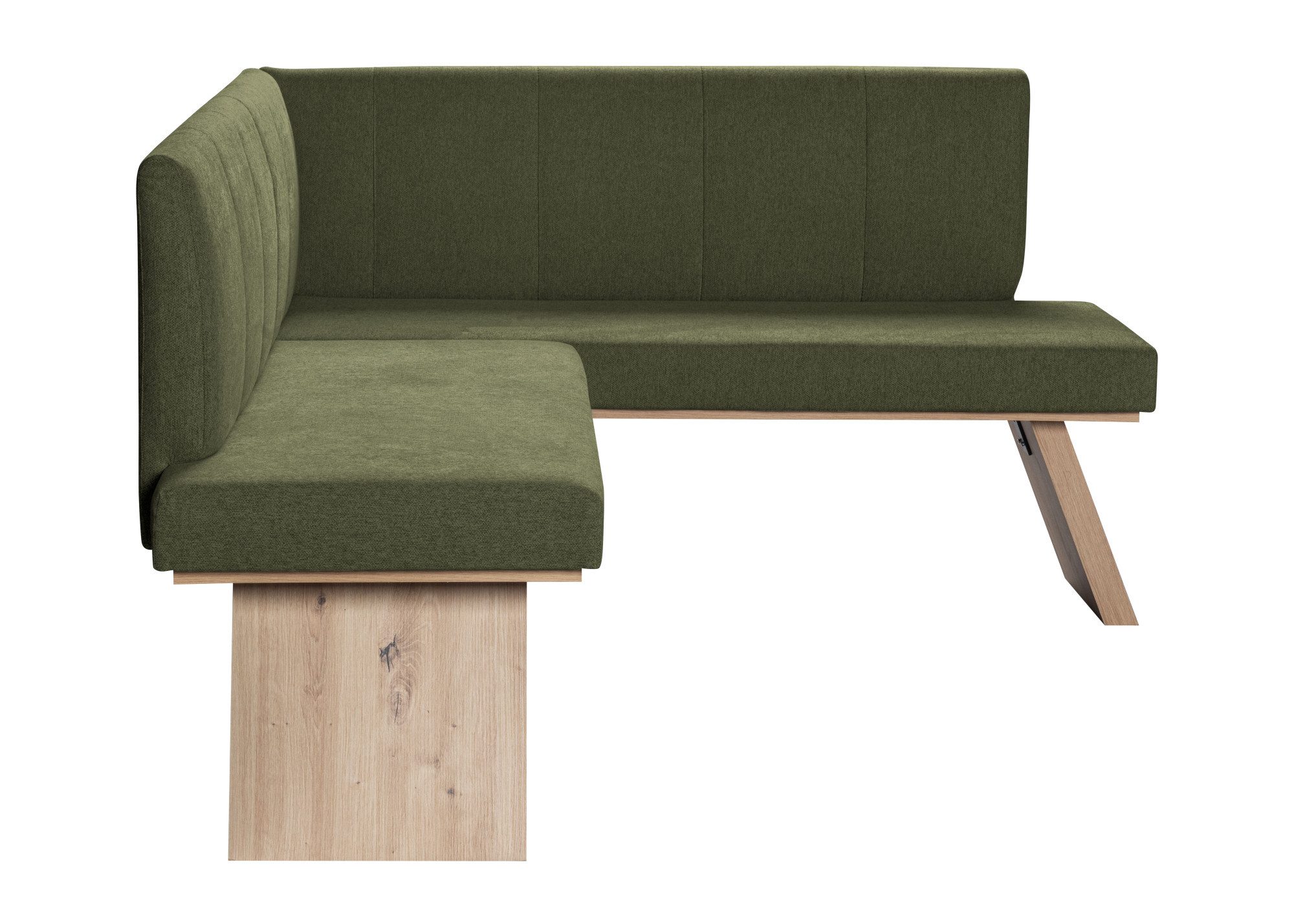 Home affaire Eethoek Nina Eetkamer zitgroep stoelen tafel en bank comfortabel gepolsterd (4-delig)