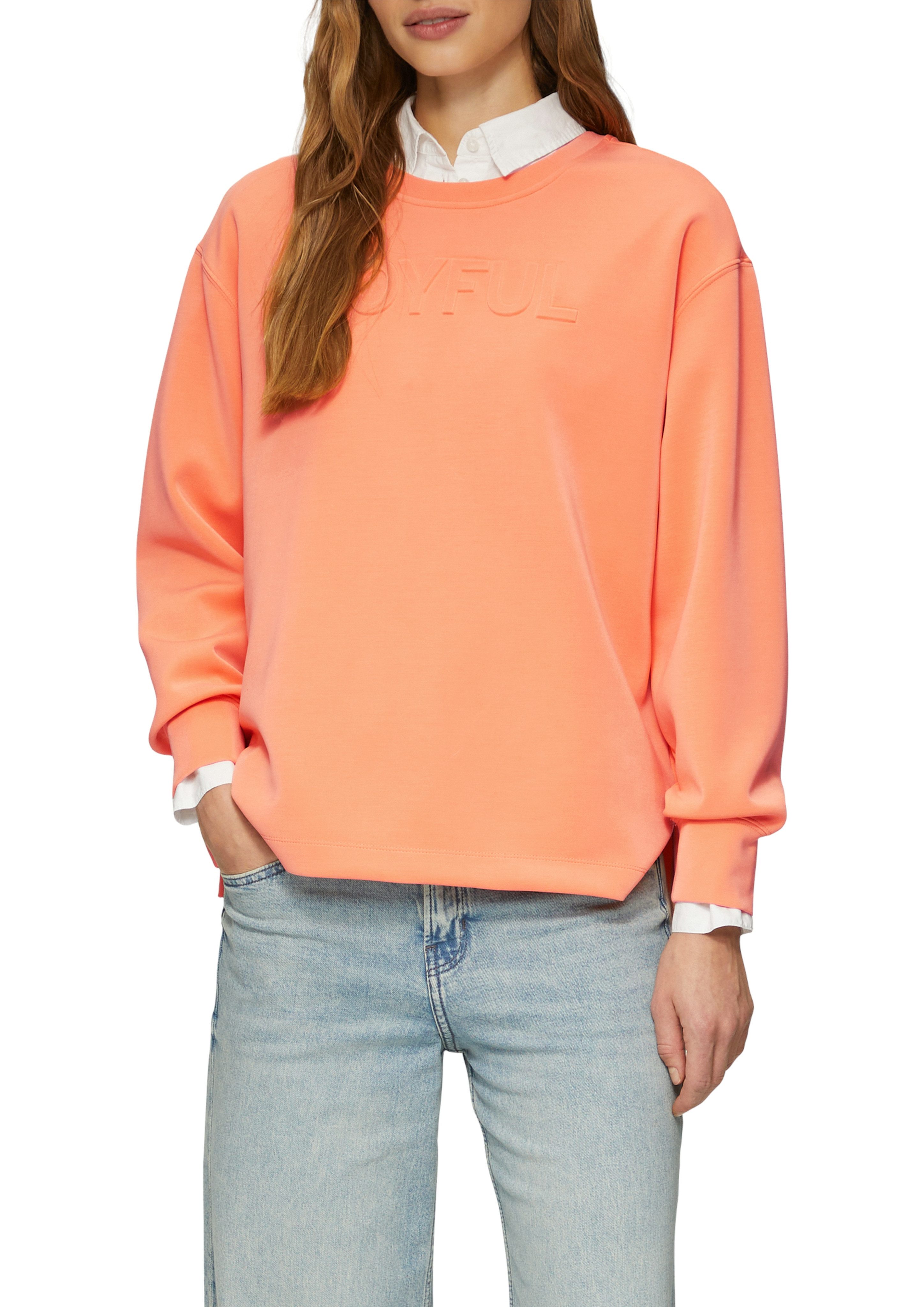 s.Oliver Sweatshirt met belettering