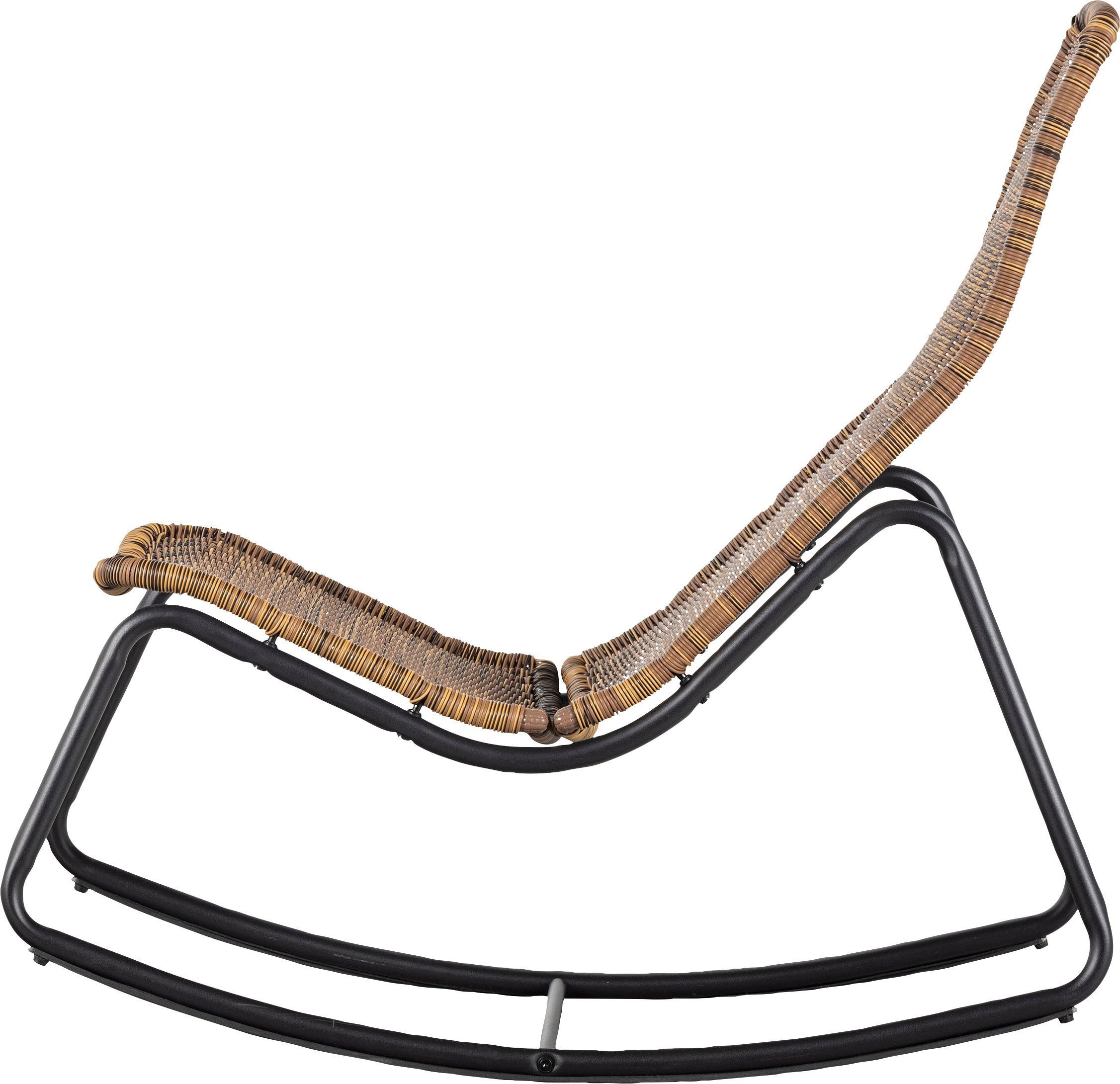 WOOOD Tuinstoel TOMS geschikt voor binnen- en buitenruimtes, h 97 cm x b 51 cm (1 stuk)