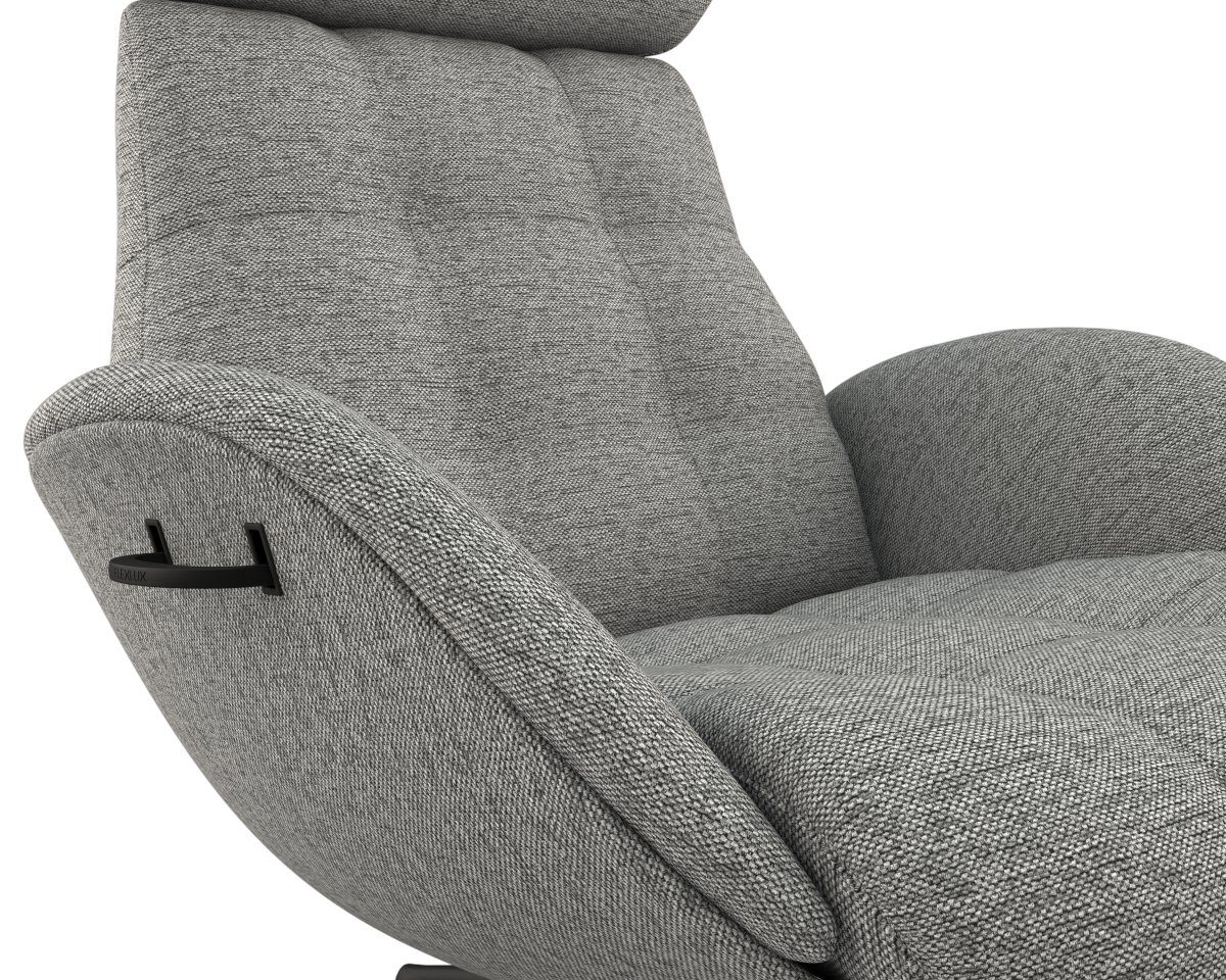 FLEXLUX Relaxfauteuil Chester, functionele stoel, gestoffeerde stoel, armleuningen, TV-fauteuil