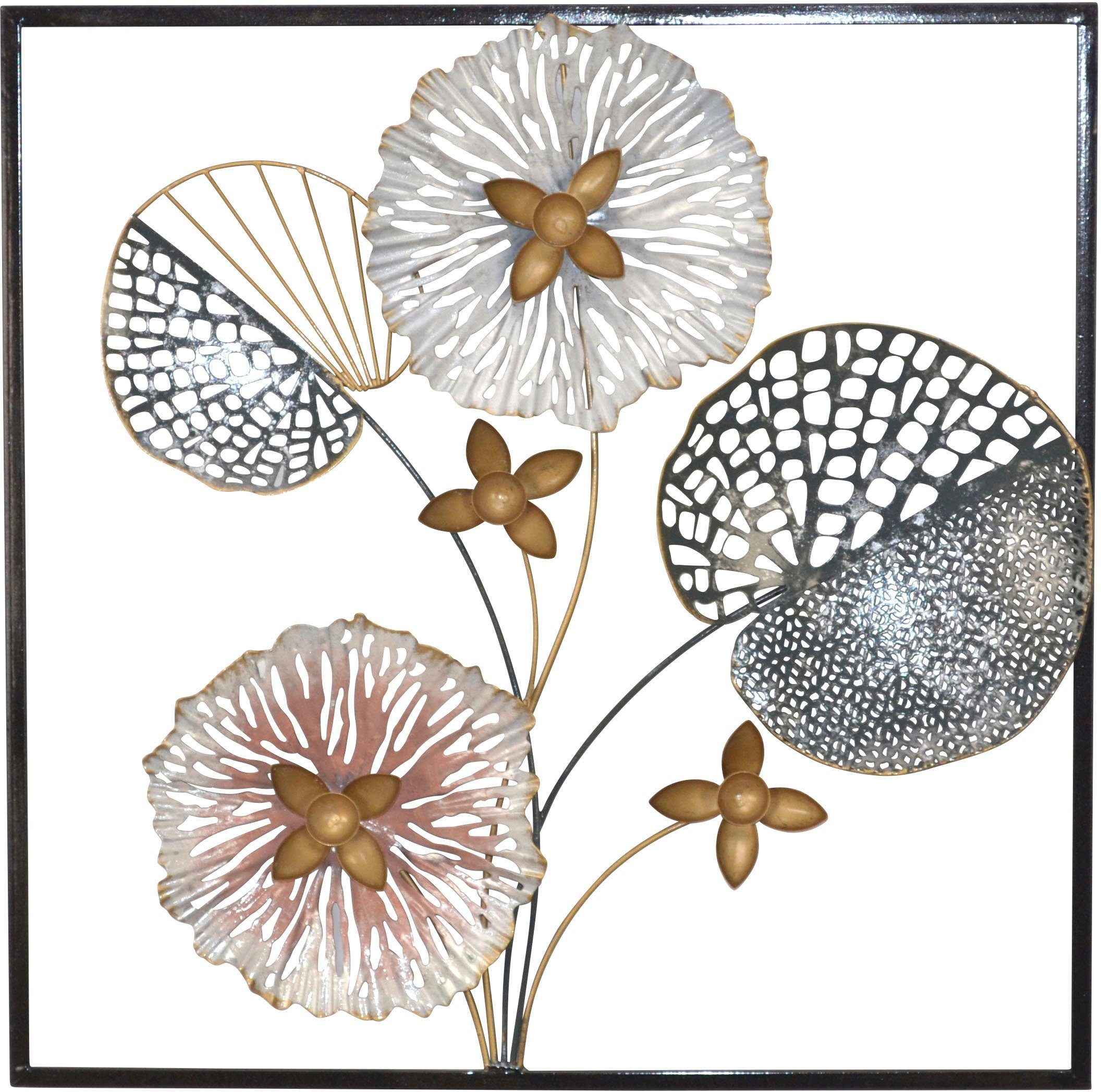 HOFMANN LIVING AND MORE Sierobject voor aan de wand Wanddecoratie (1 stuk) sierobjecten zwart
