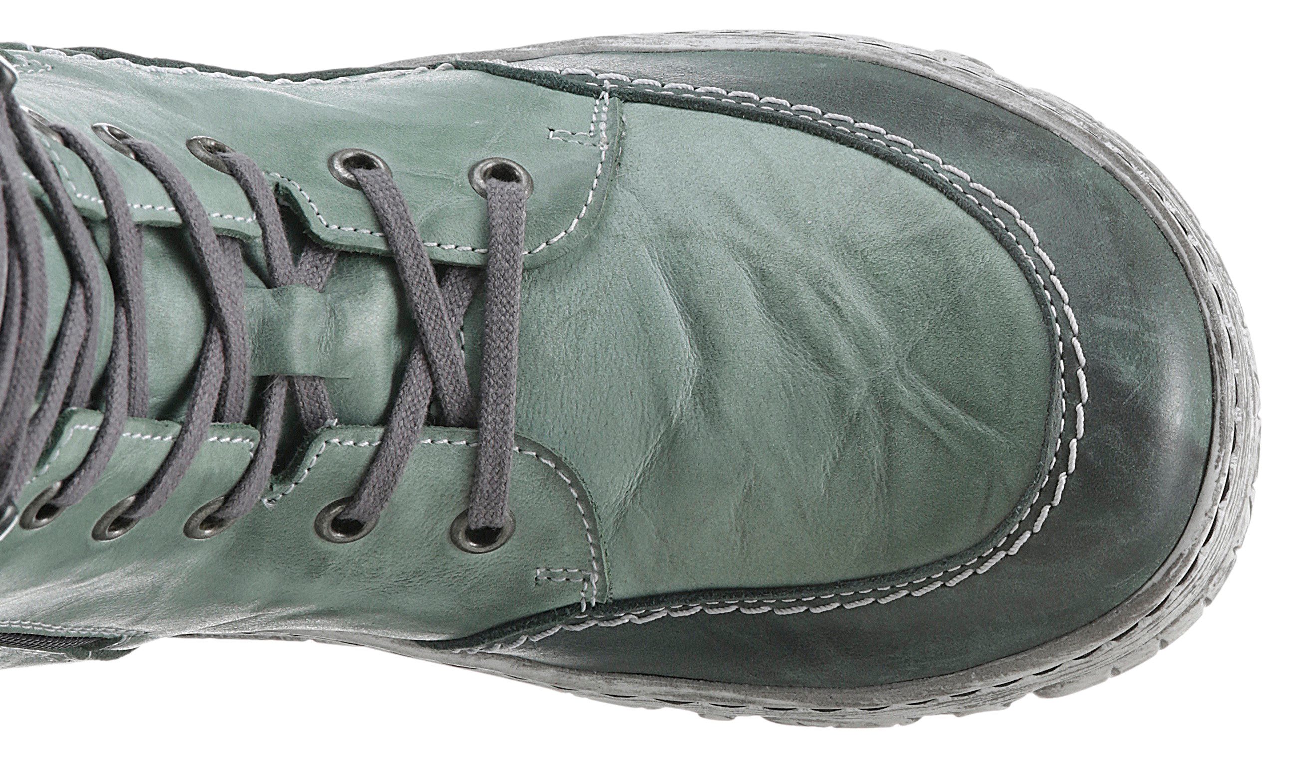KRISBUT Winterlaarzen Veterschoenen, comfort schoenen, laarzen in breedte: wijd