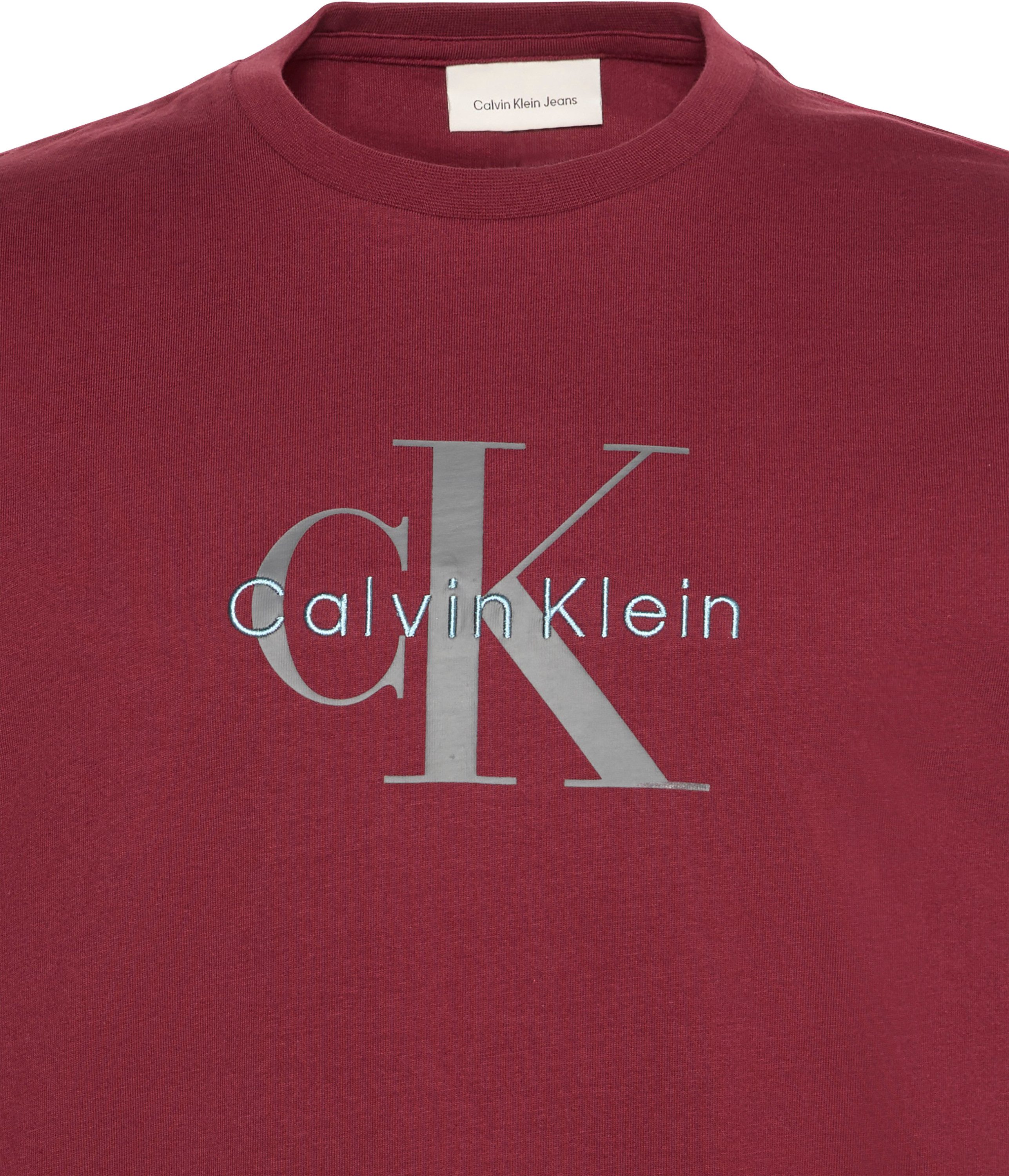 Calvin Klein T-shirt SS Hero Monologo Tee 20s Met ronde hals, regular fit