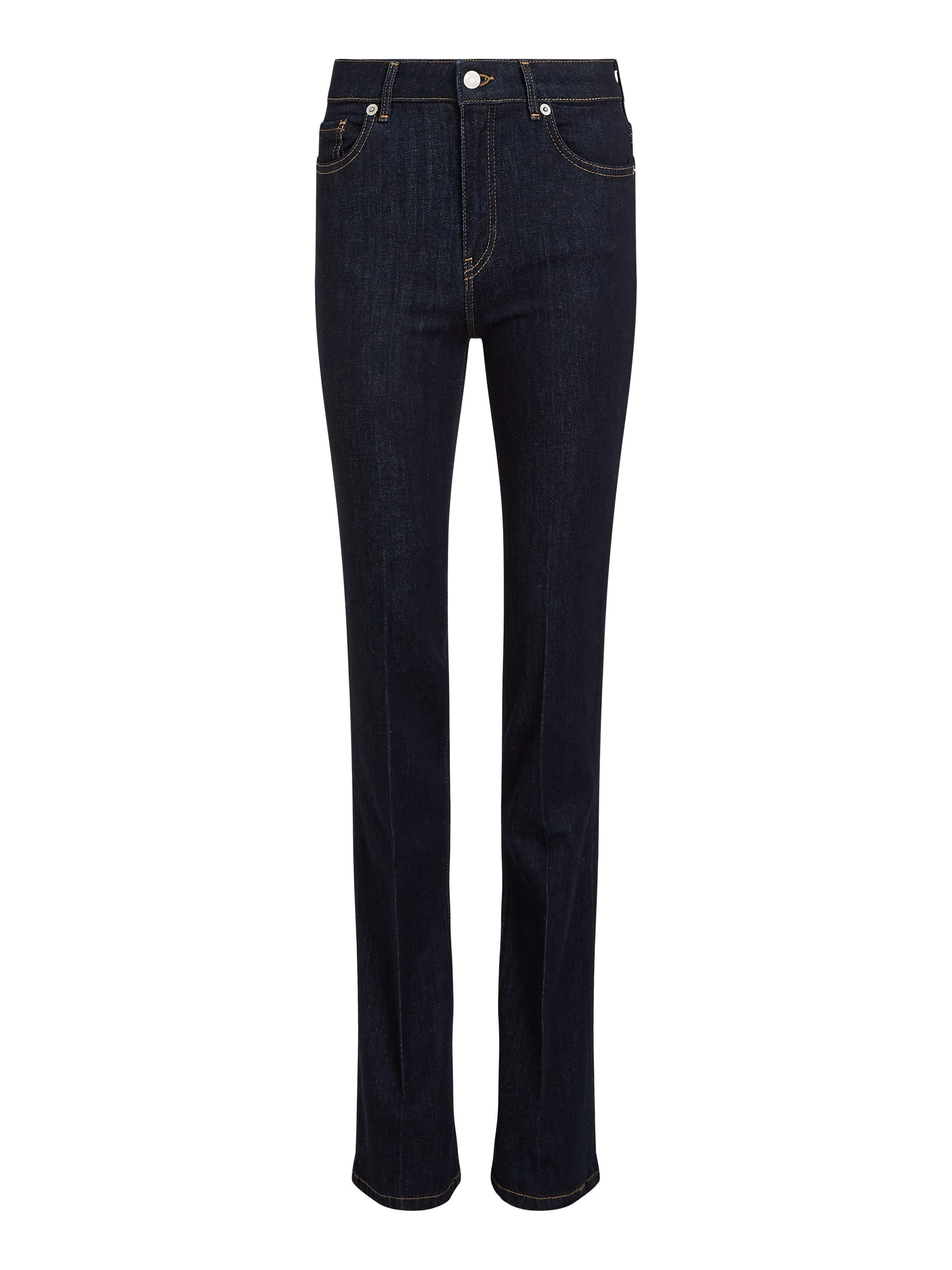 Tommy Hilfiger Bootcut jeans BOOTCUT REGULAR WAIST gemiddelde normale taillehoogte, met persplooien, met studs