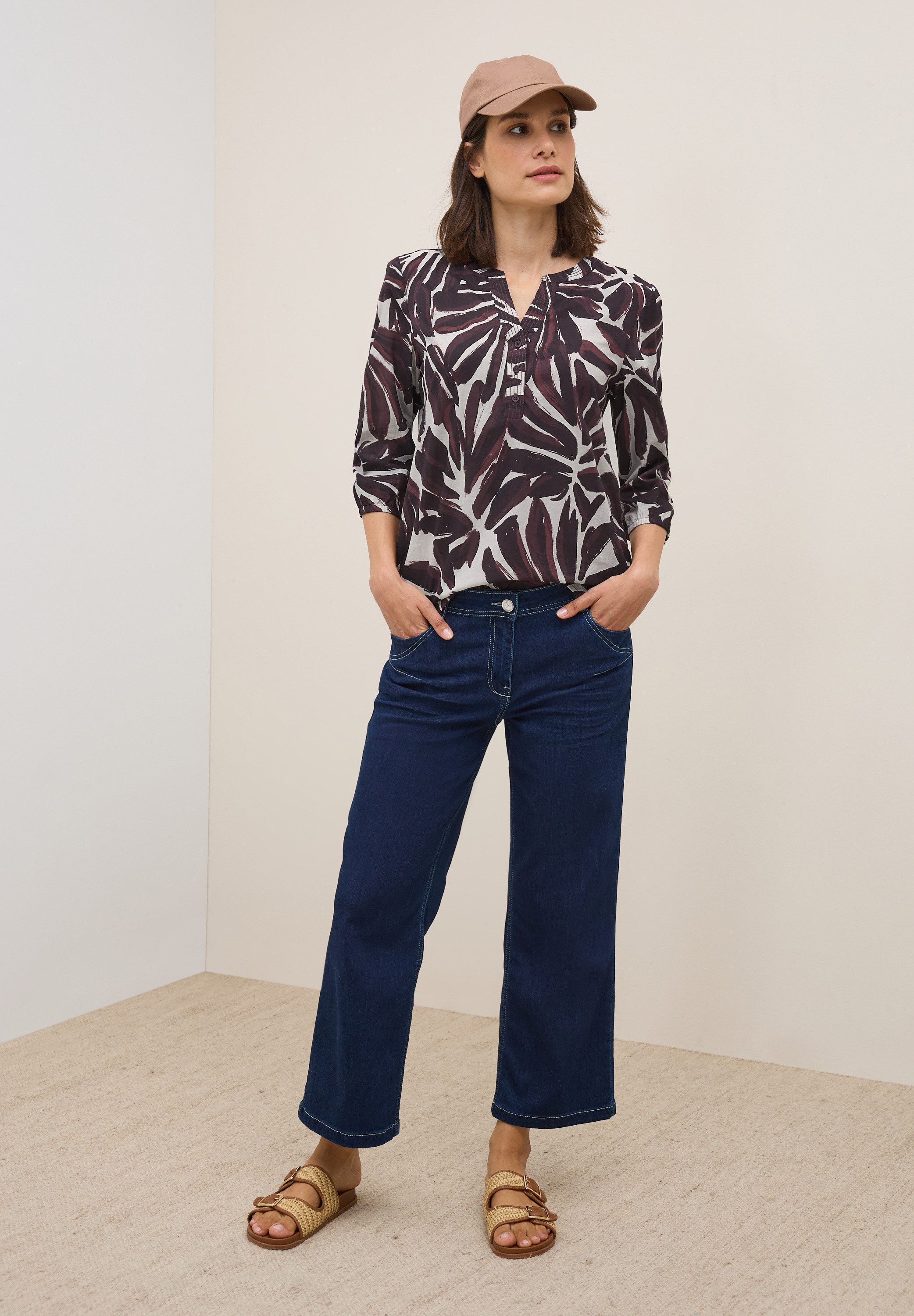 Cecil Klassieke blouse met print all-over