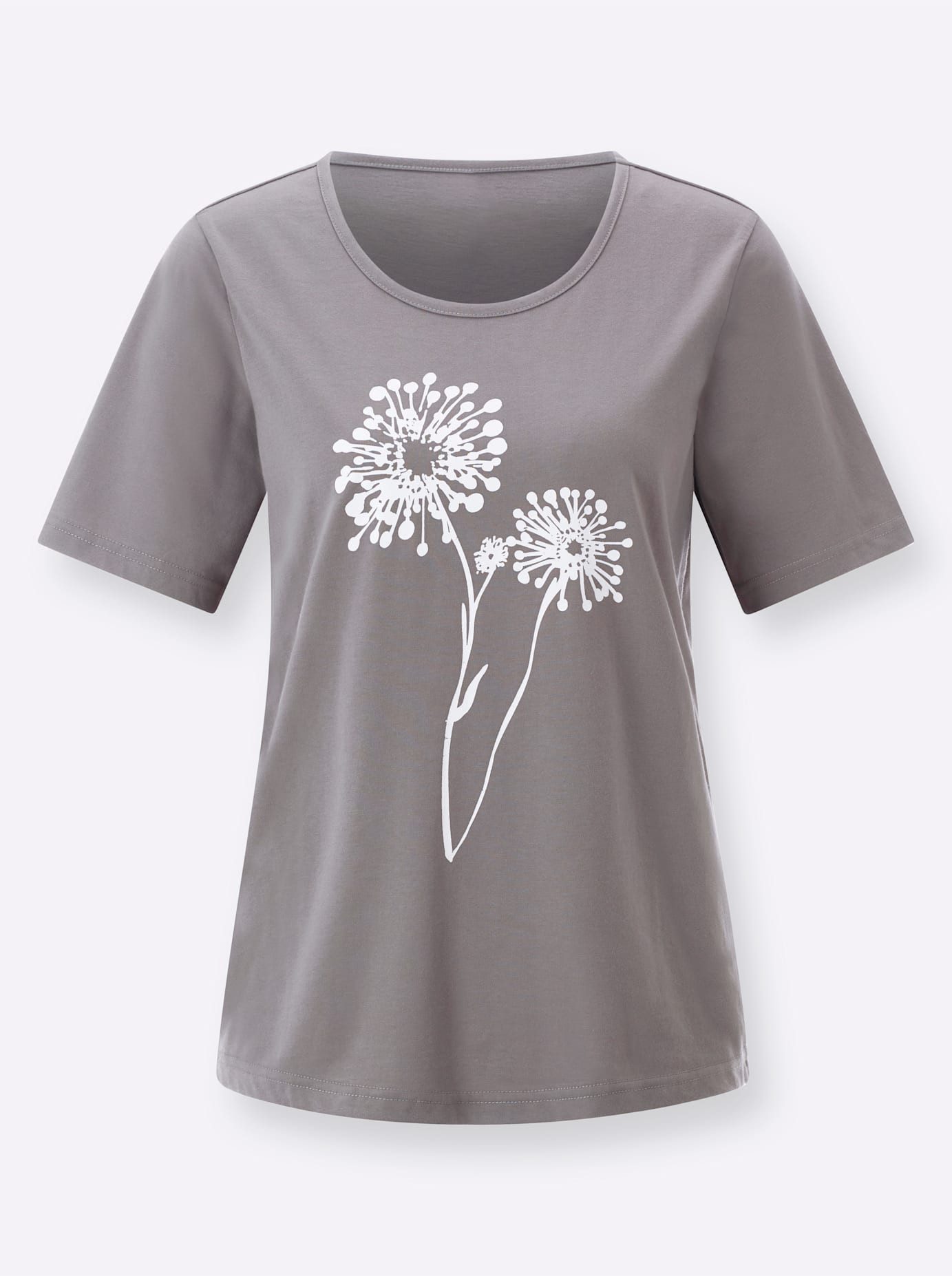 Classic Basics Shirt met ronde hals (1-delig)