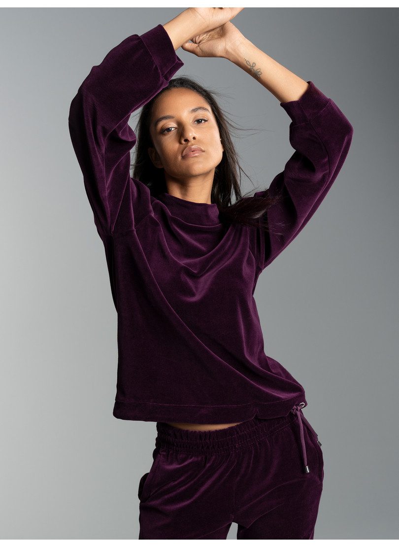 Trigema Sweatshirt TRIGEMA nicky trui met trekkoord