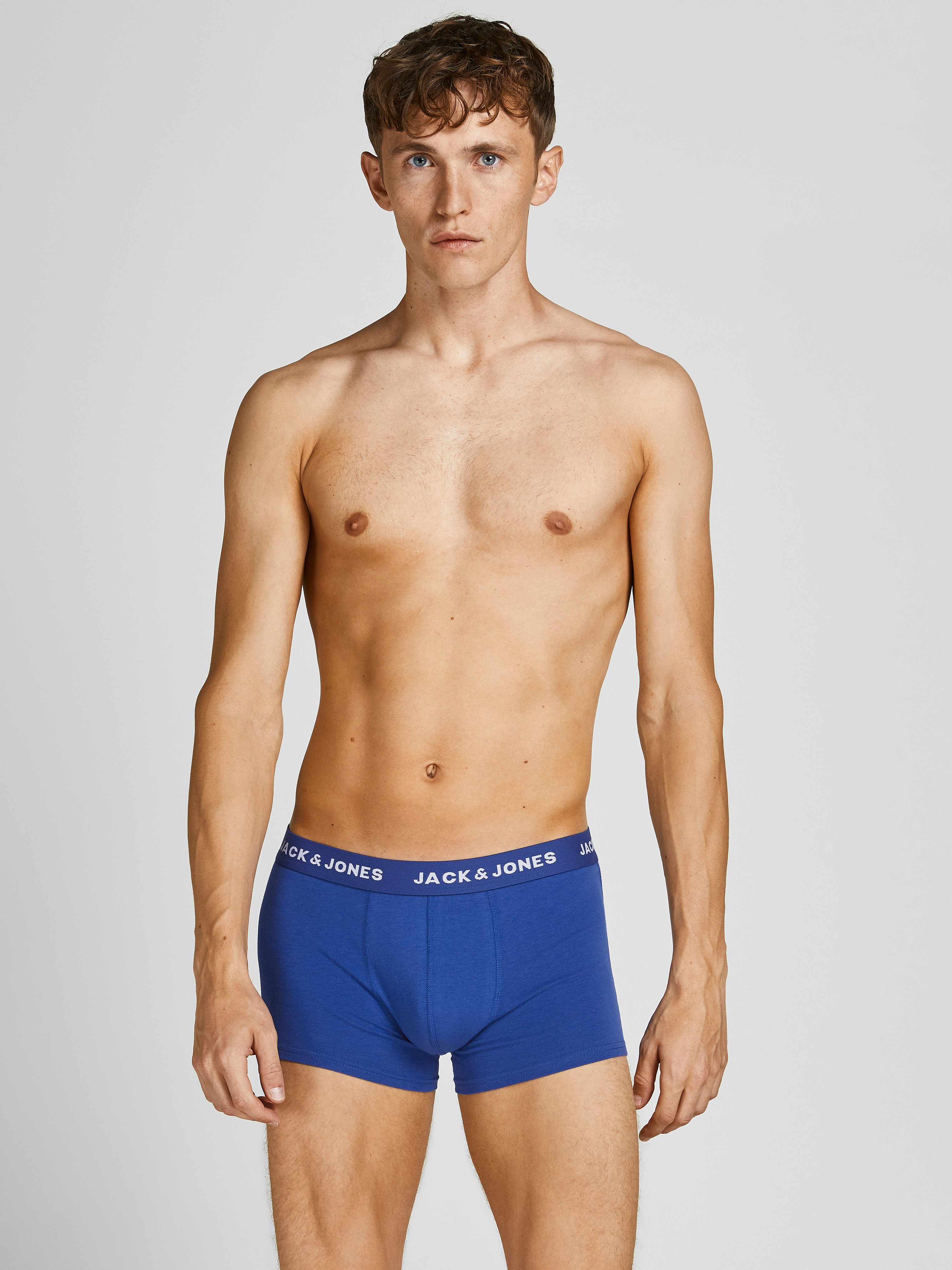 Jack & Jones Trunk JACBLACK nauwsluitend, comfortabel met elastische band (set, 5 stuks)