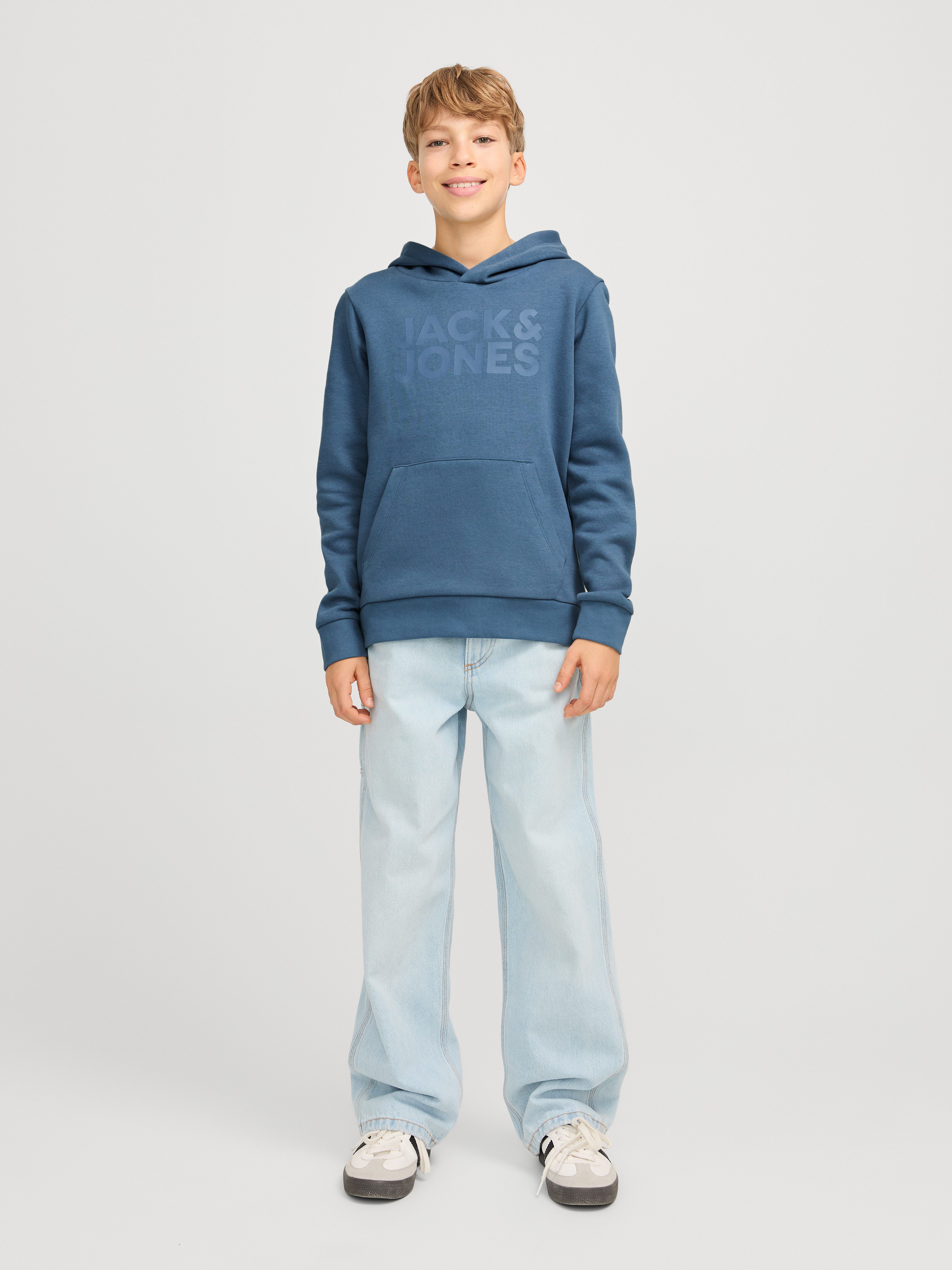 Jack & Jones Junior Hoodie JJECORP LOGO SWEAT HOOD
