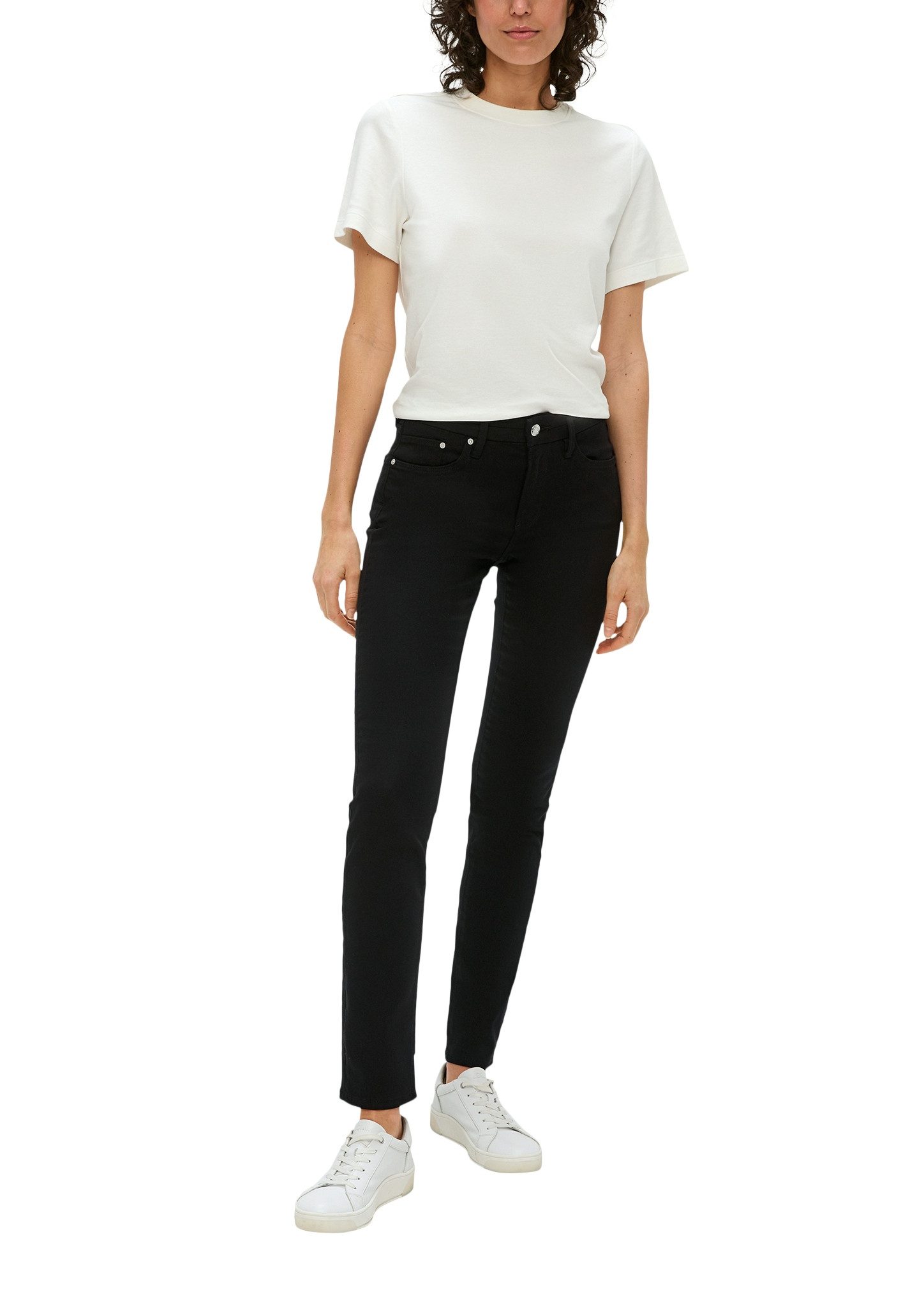 s.Oliver Slim fit jeans BETSY in 5-pocketsstijl