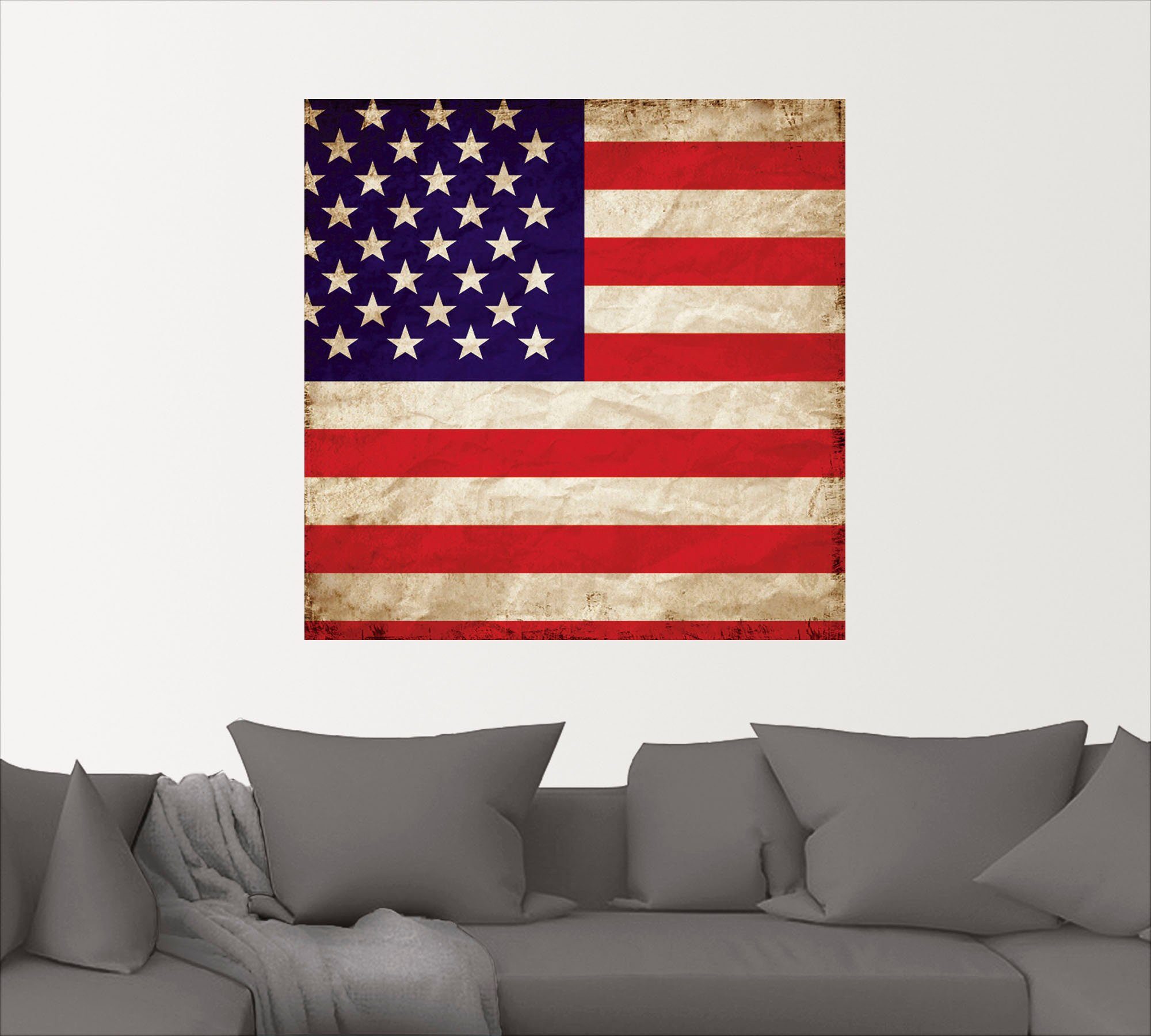 Artland Wandfolie VS Amerikaanse vlag