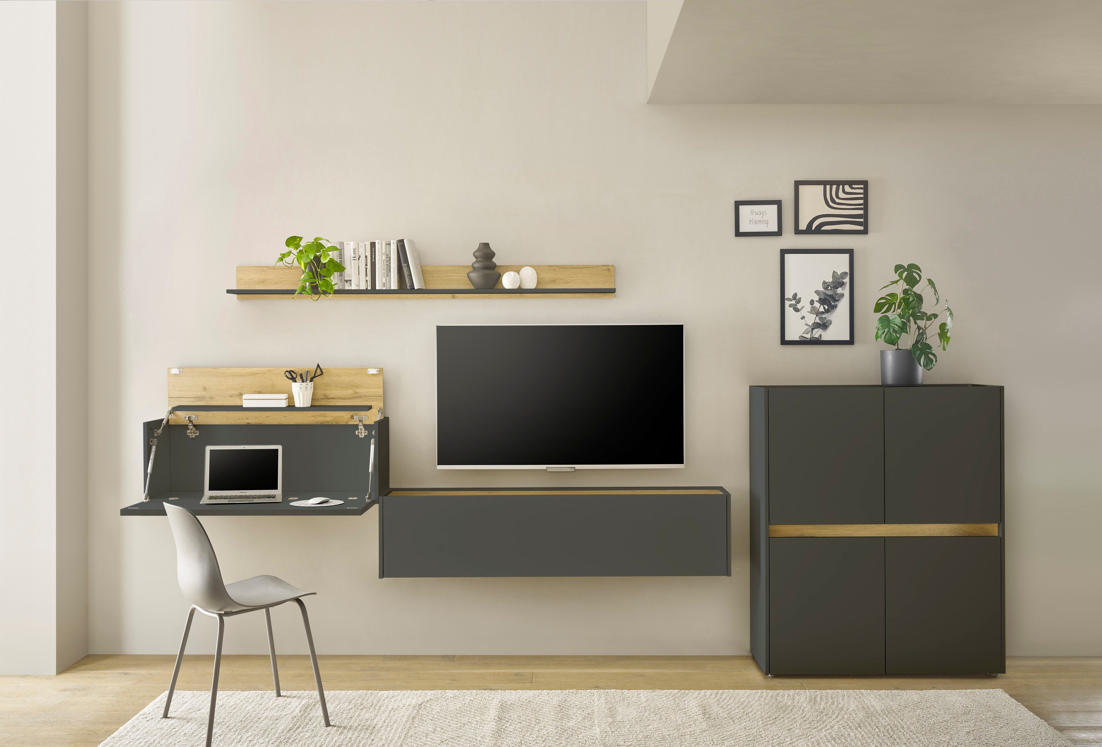 INOSIGN Set kantoormeubelen City/Giron Vaste secretaire, Home office thuiskantoor (set, 4-delig)