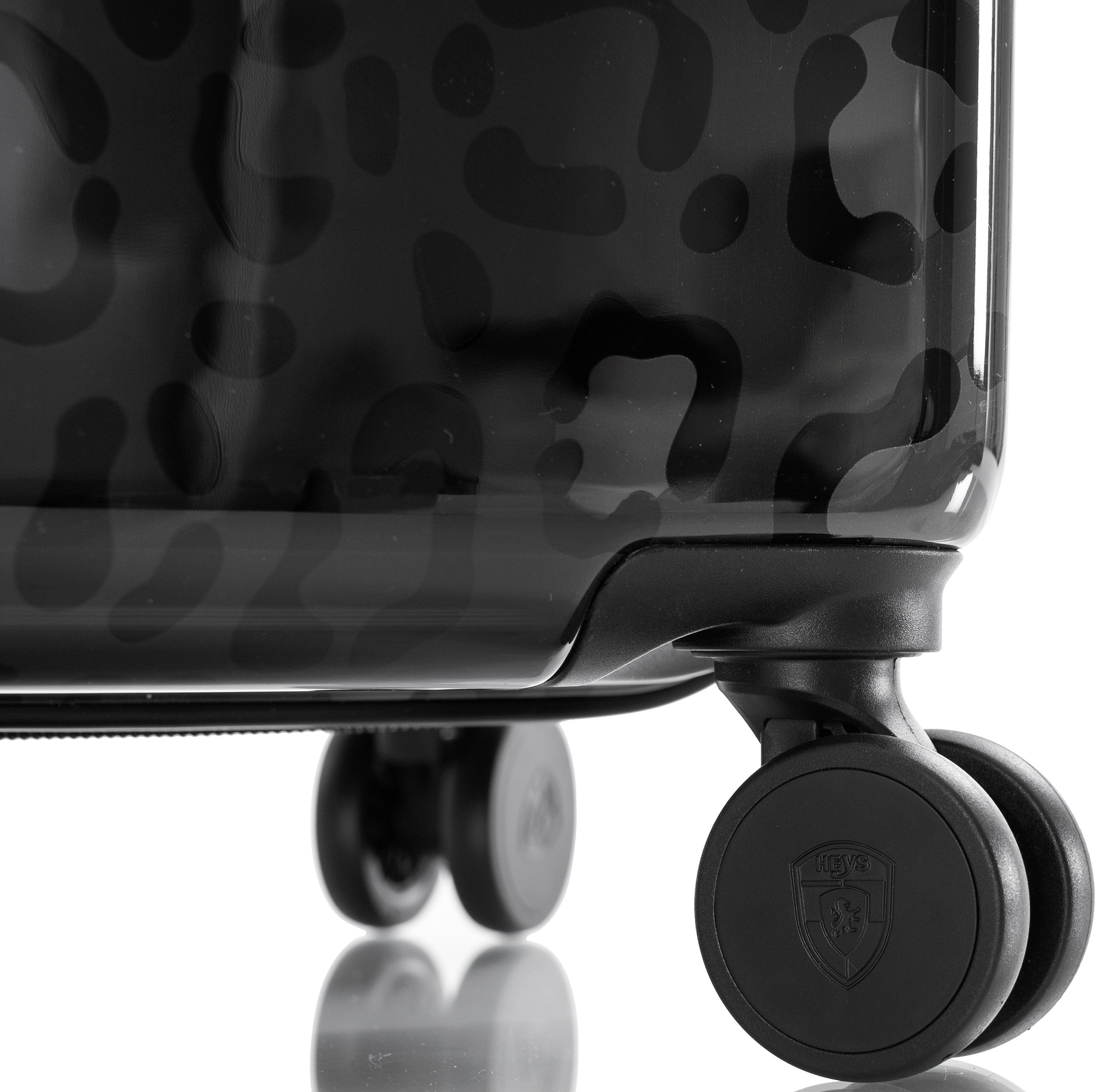 Heys Hardshell-trolley Leopard, 76 cm Heys x Joachim Llambi reisbagage TSA-slot volumevergroting