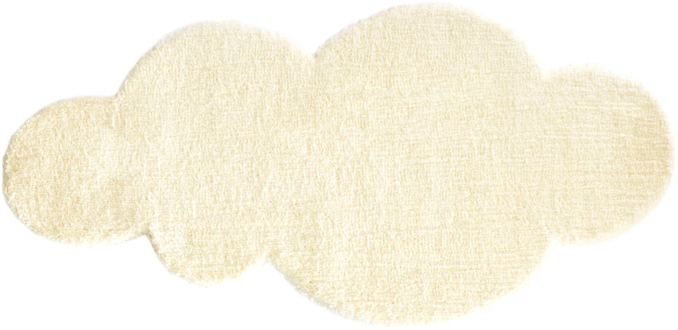 heine home Vloerkleed moderne vloerkleden maat 65 cm x 270 cm x 25 mm wit