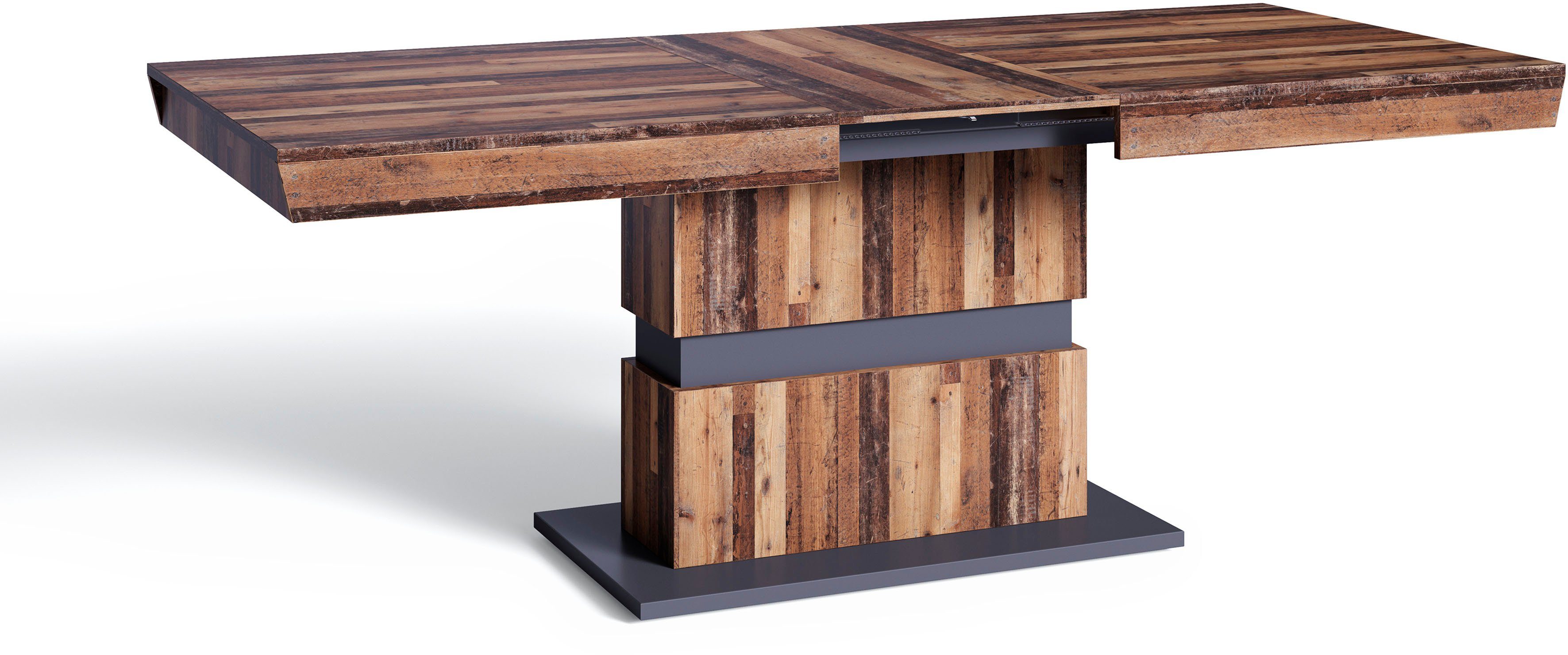 byLIVING Eettafel Matthew met uittrekfunctie, breedte 140-195 cm of 160-215 cm