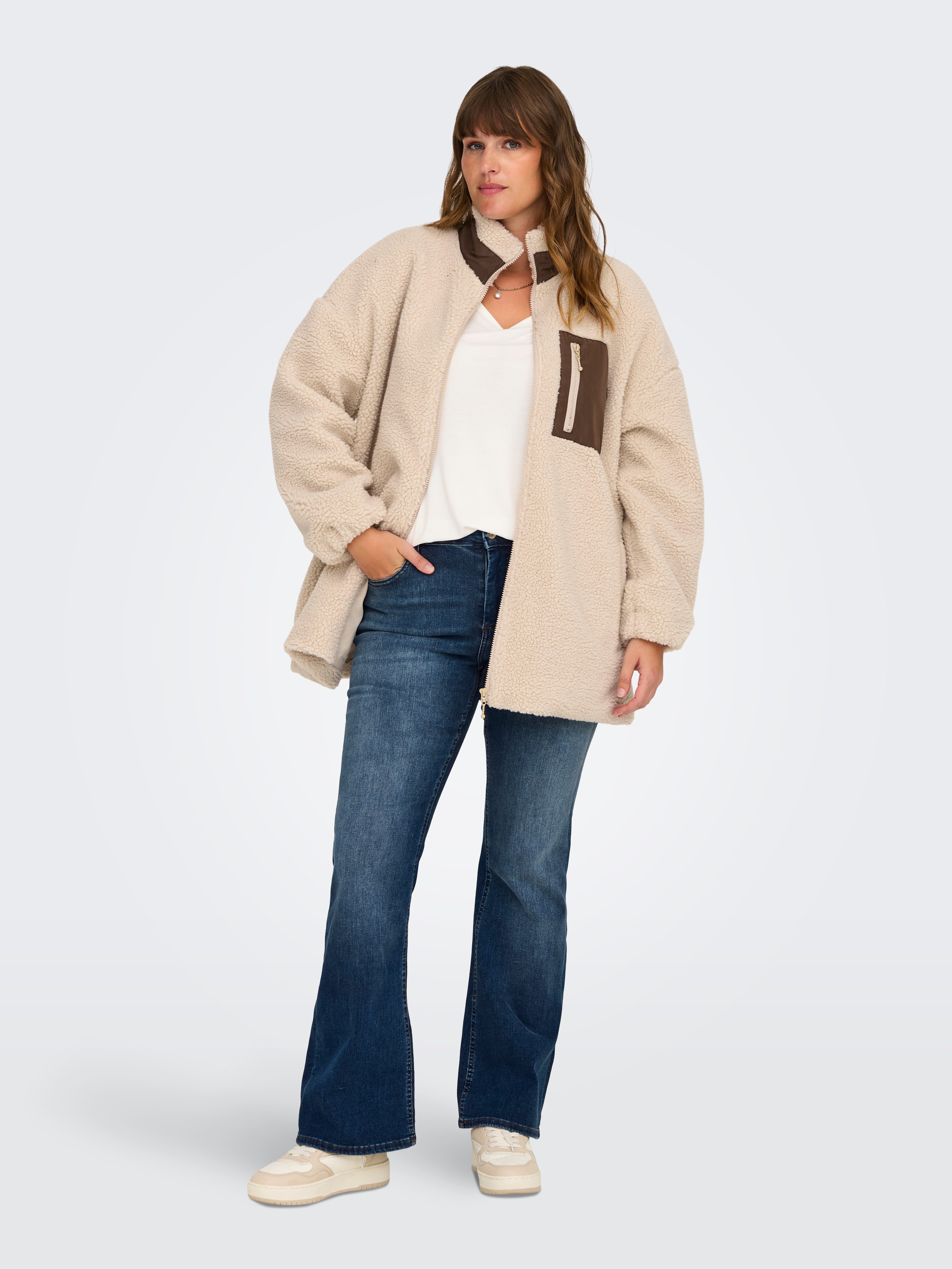 ONLY CARMAKOMA Bootcut jeans CARWILLY HW FLARED DNM TAI021 NOOS