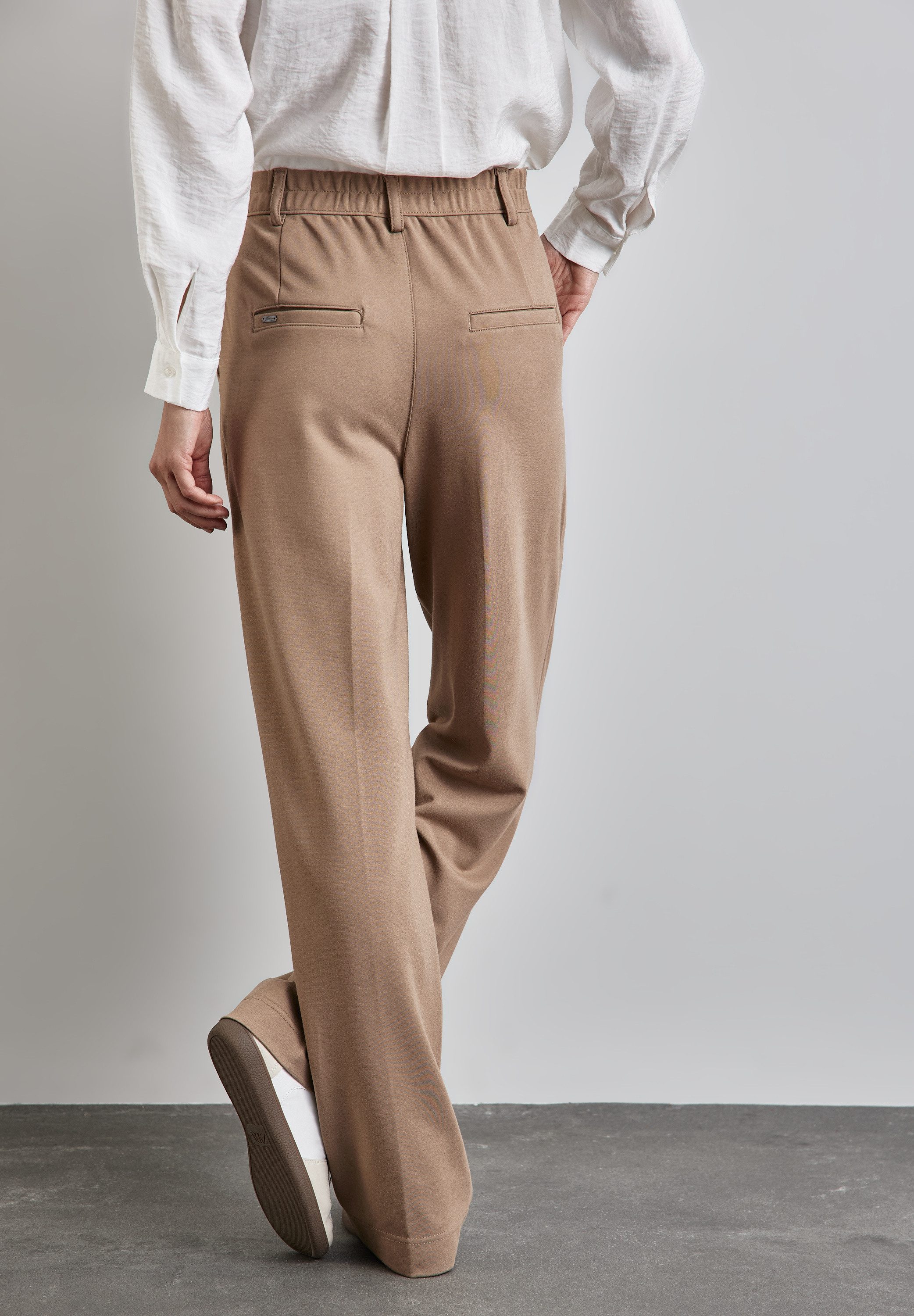 STREET ONE Stoffen broek in casual fit