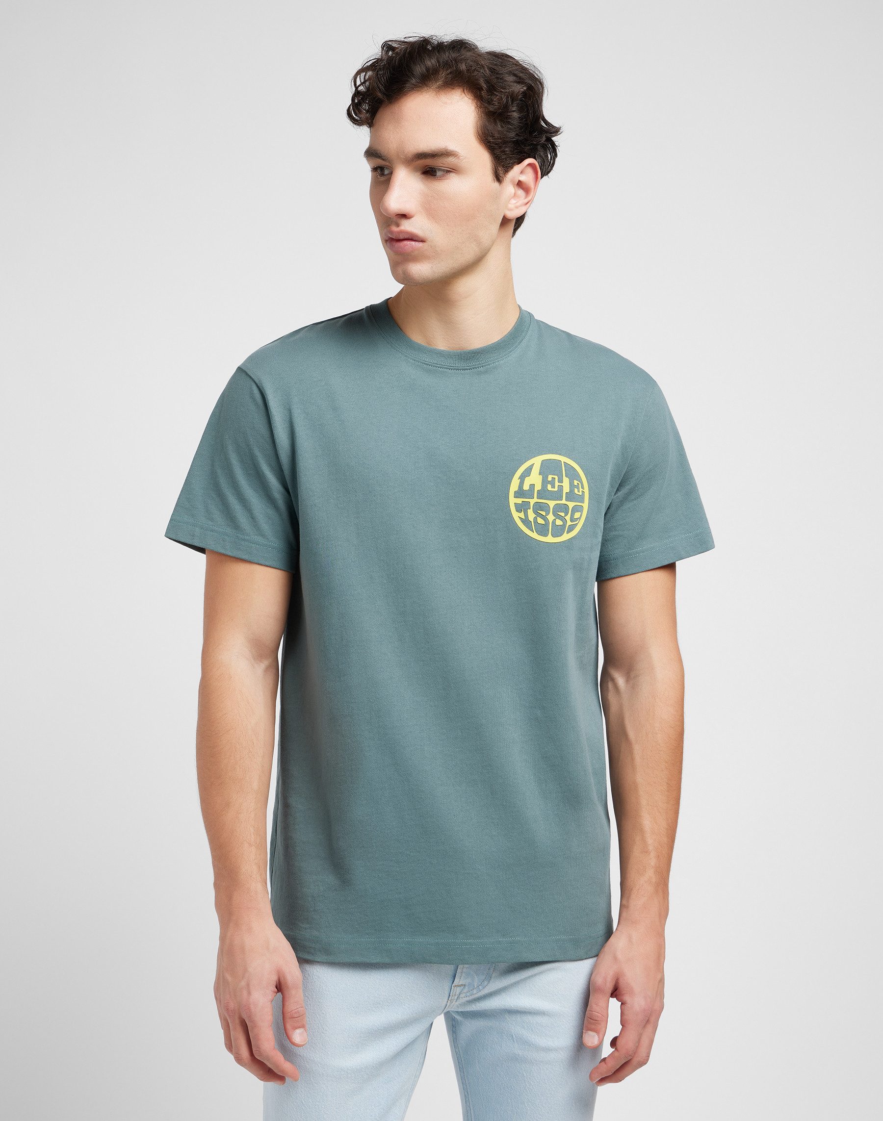 Lee® T-shirt RELAXED TEE met logoprint