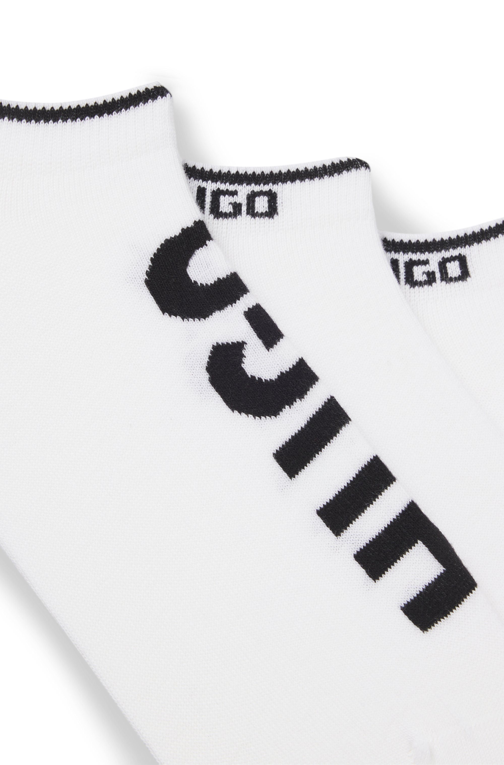 HUGO underwear Sneakersokken 3P AS Logo CC met logodetails (3 paar)