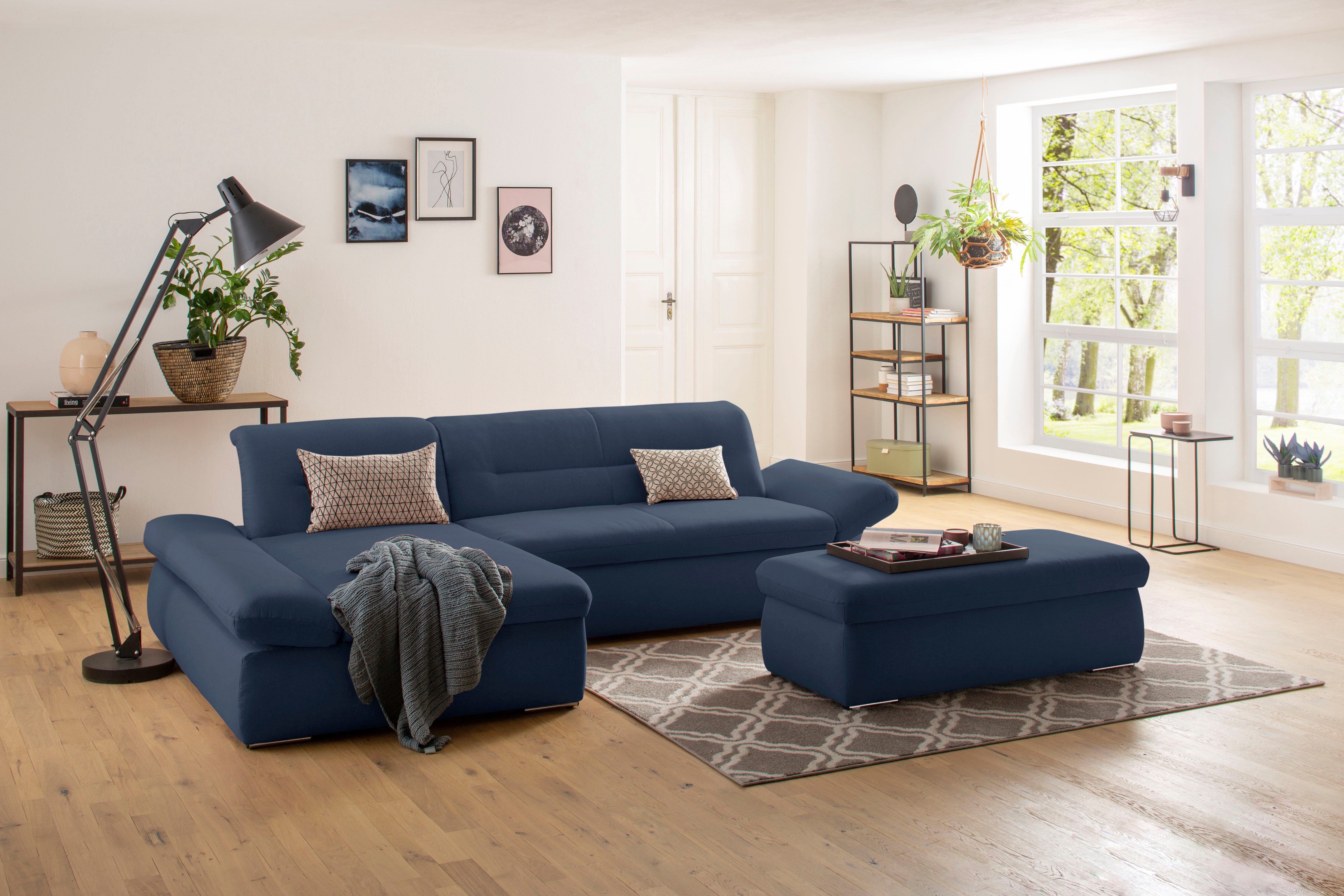 INOSIGN Hocker Avesa Met groot opbergvak, passend bij de serie "Avesa", bxdxh: 136x64x43 cm