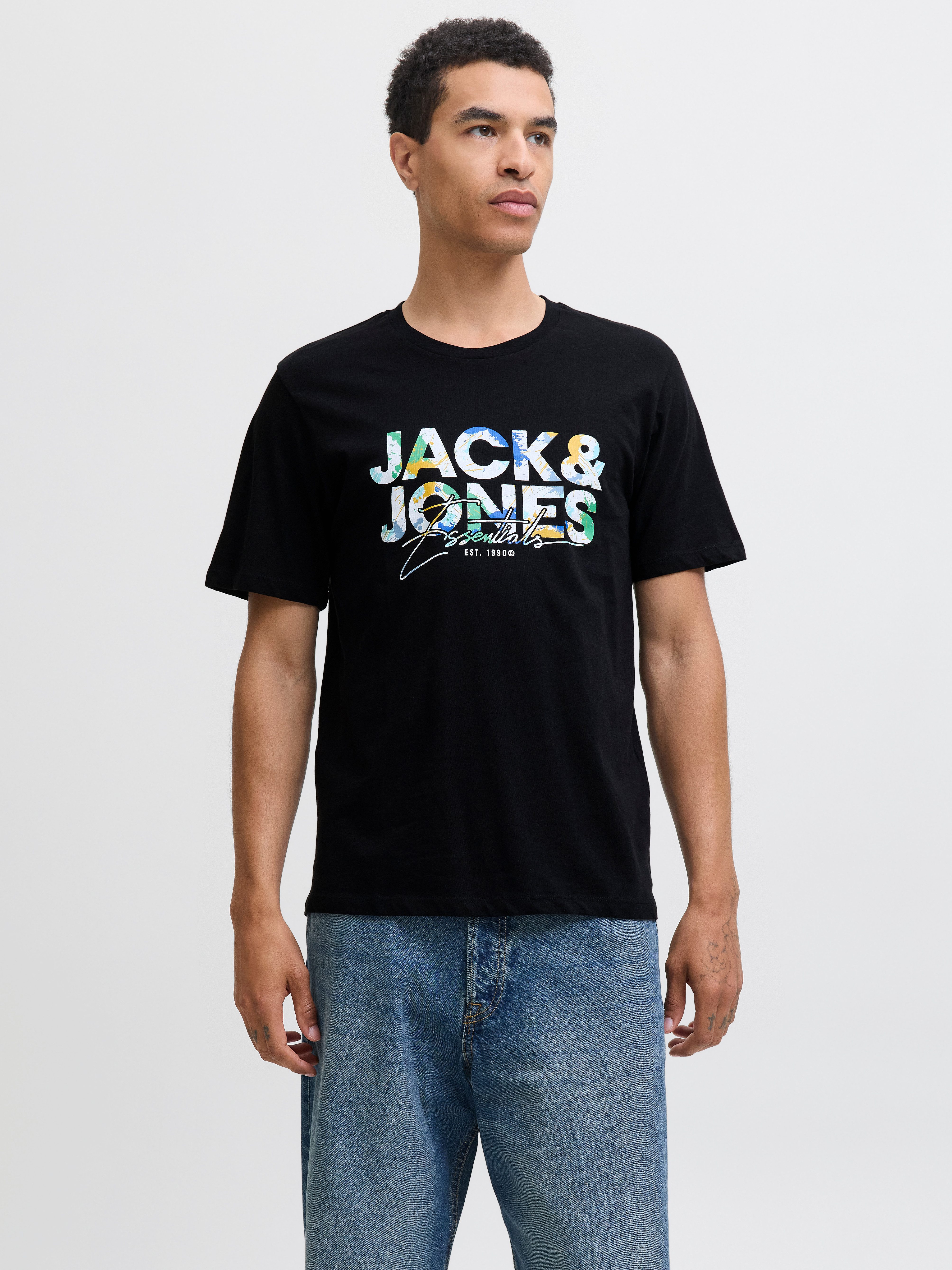 Jack & Jones Shirt met korte mouwen JJGEPLAS TEE SS CREW NECK 3PK MP