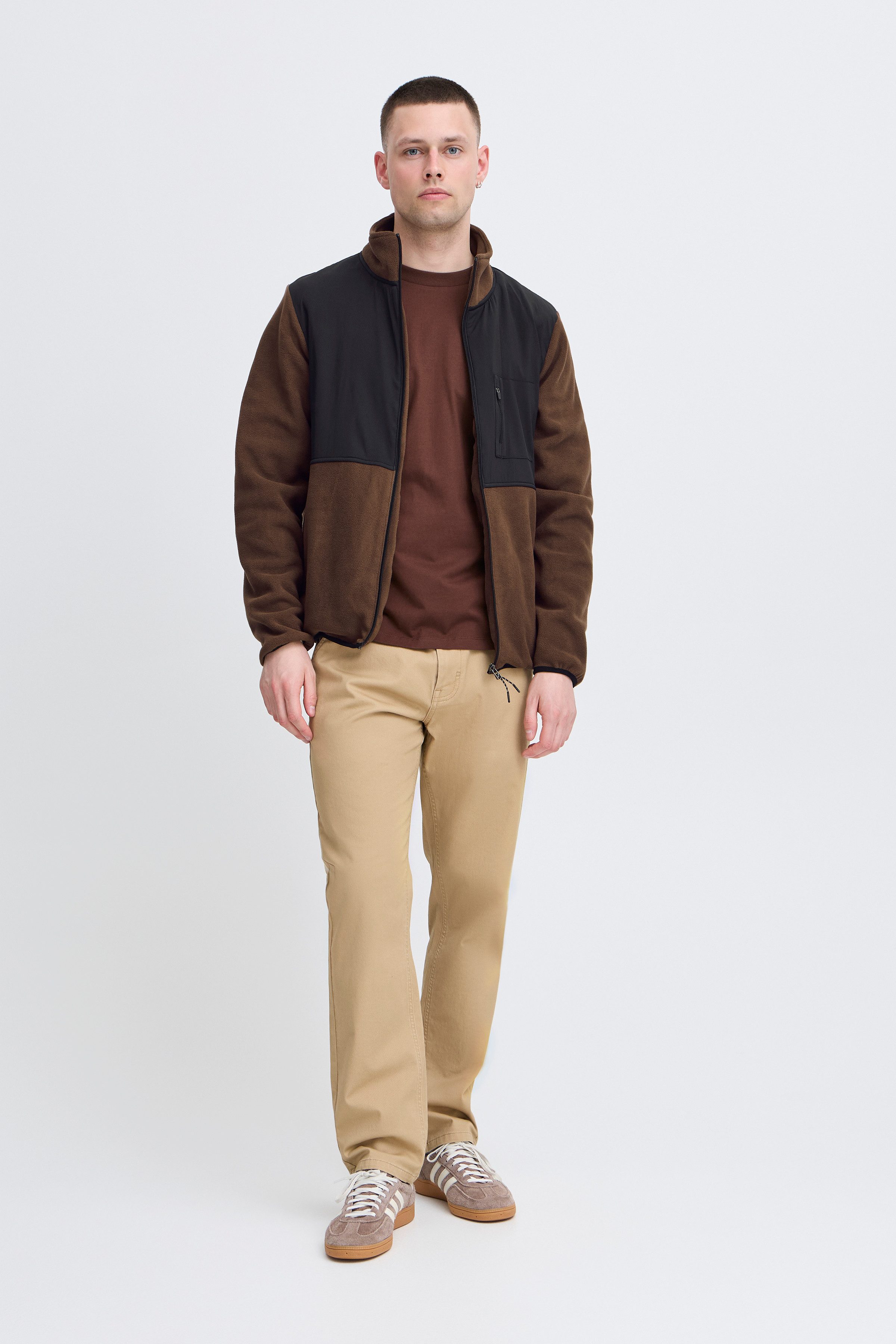 Blend Fleecetrui BHMARIO Sweatshirt zipp thru