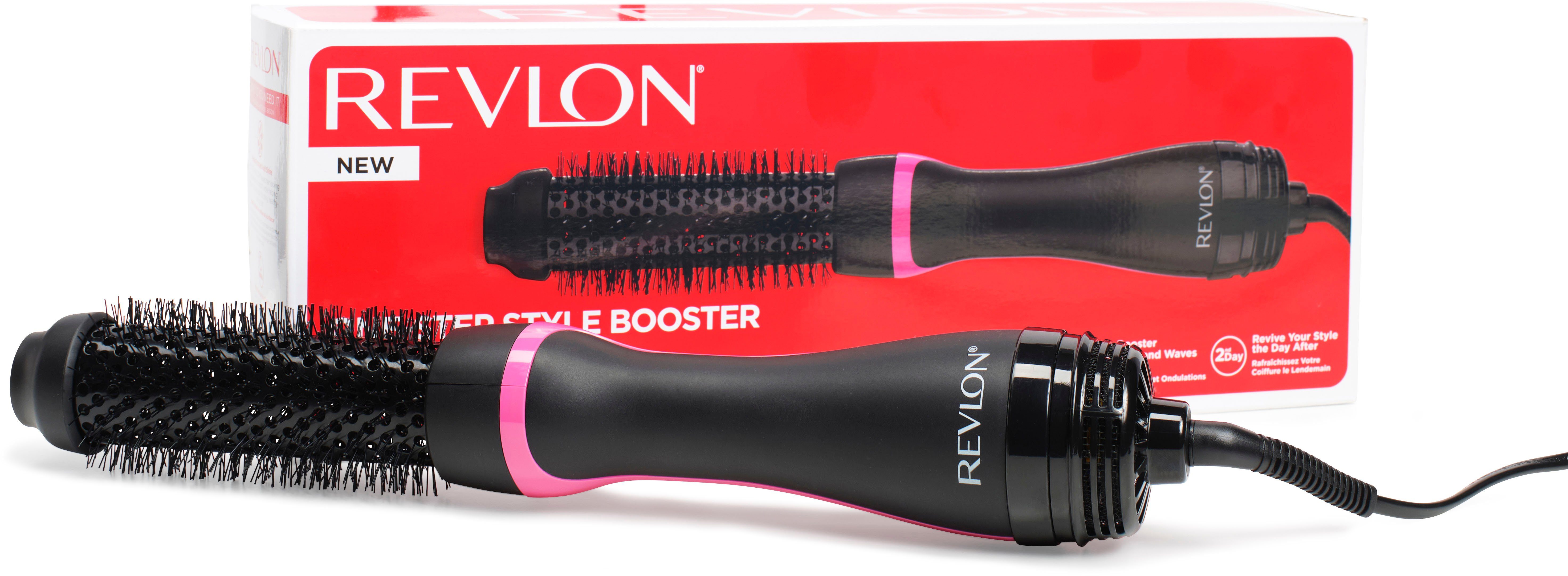 Revlon Stylingborstel met warme lucht RVDR5292UKE one-step-stijl-booster – föhn met ronde borstel en styler