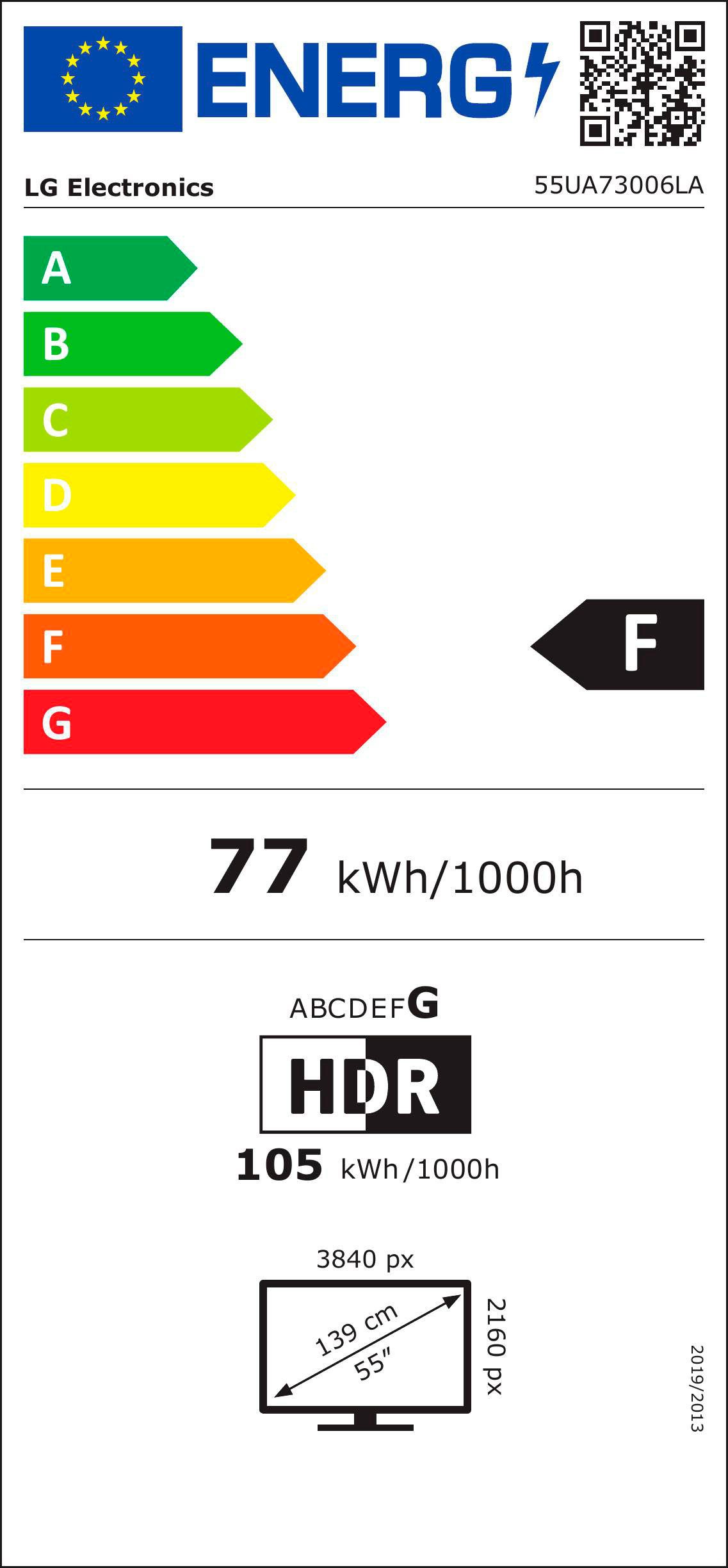 LG Led-TV 55UA73006LA