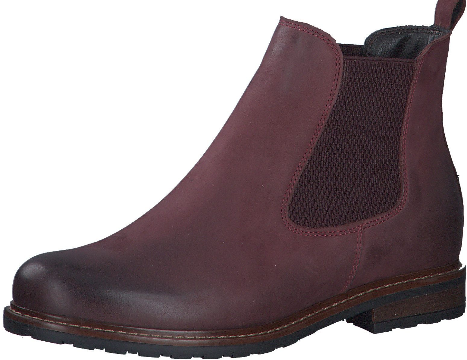 Tamaris Chelsea-boots hakken, enkellaars, zakelijke schoen, instaplaarzen, aantrek-lus