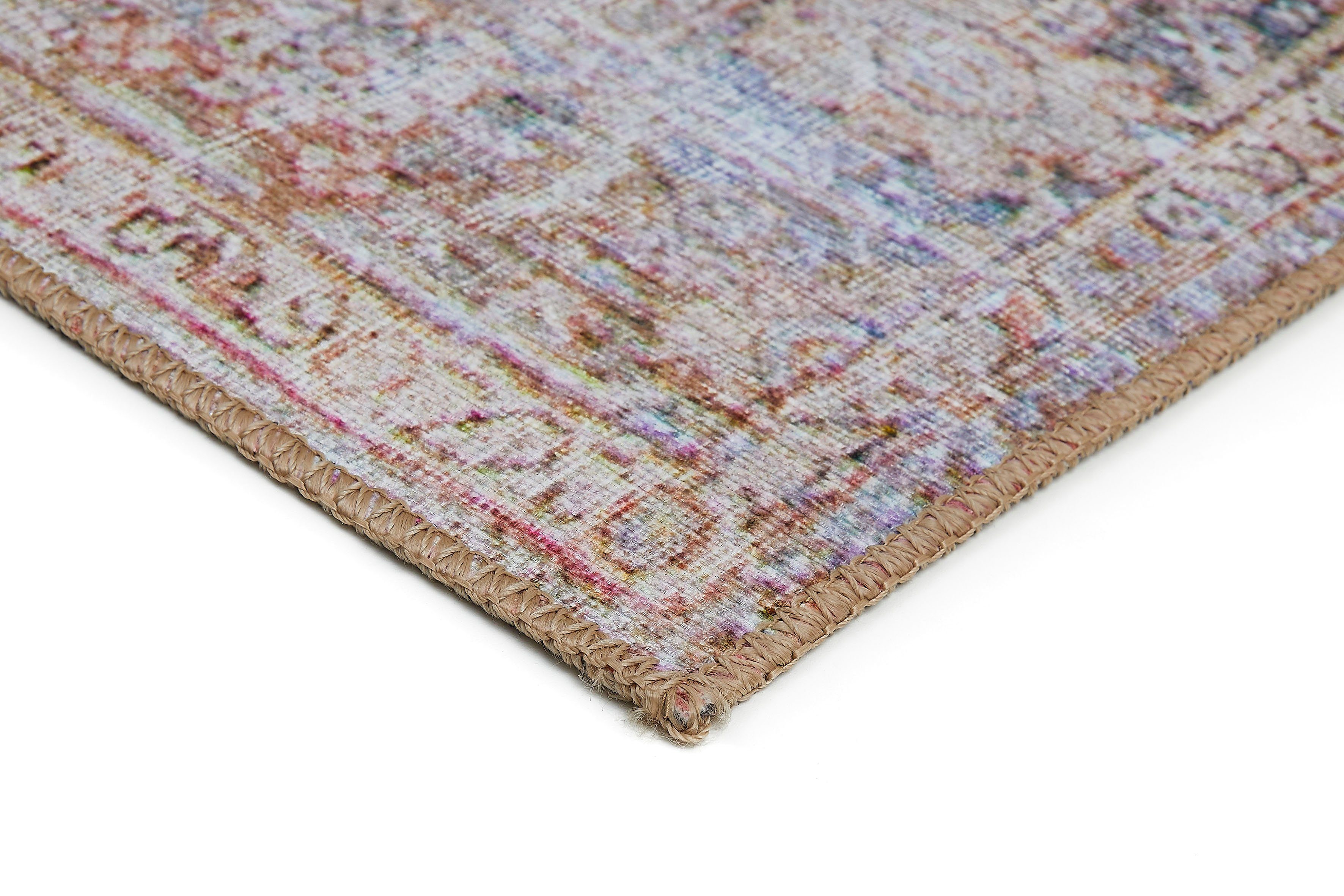 LUXOR living Vloerkleed Voorraadopruiming Speciale aanbiedingen, moderne vintage ontwerpen, Oriëntlook, met rand