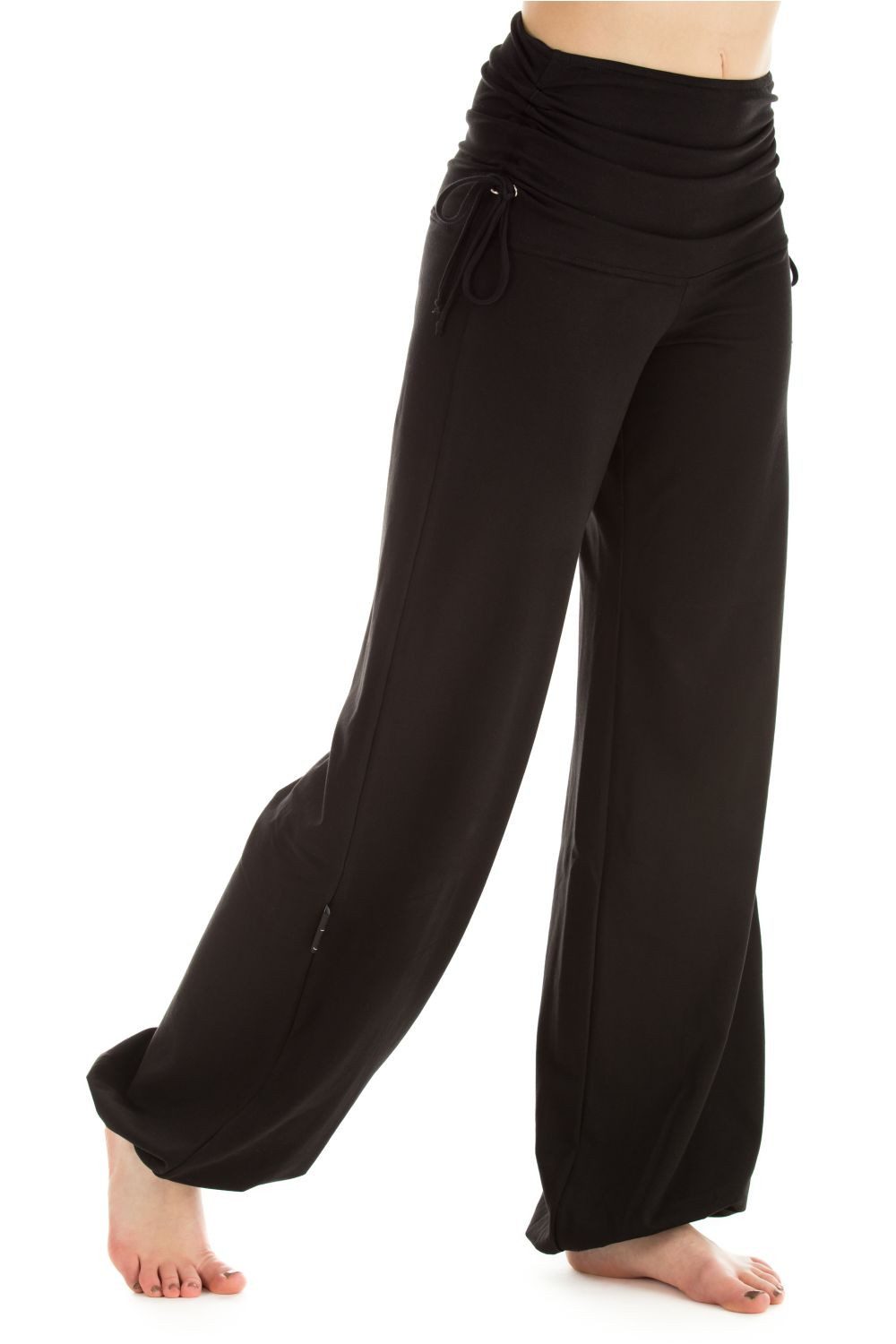 Winshape Sportbroek WH1 met aanrimpeling opzij