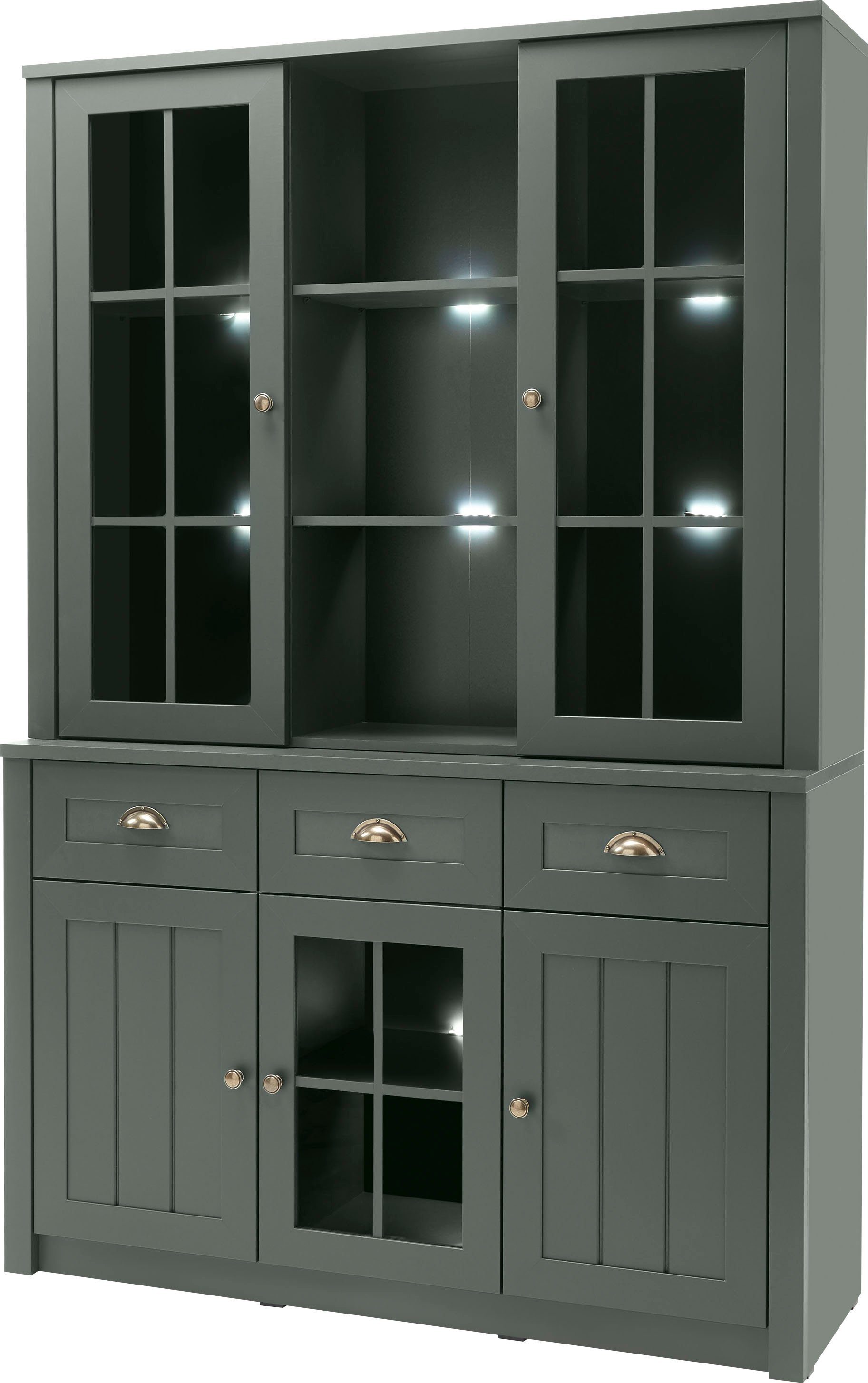 Home affaire Buffetkast ASCOT Hoogte 196 cm