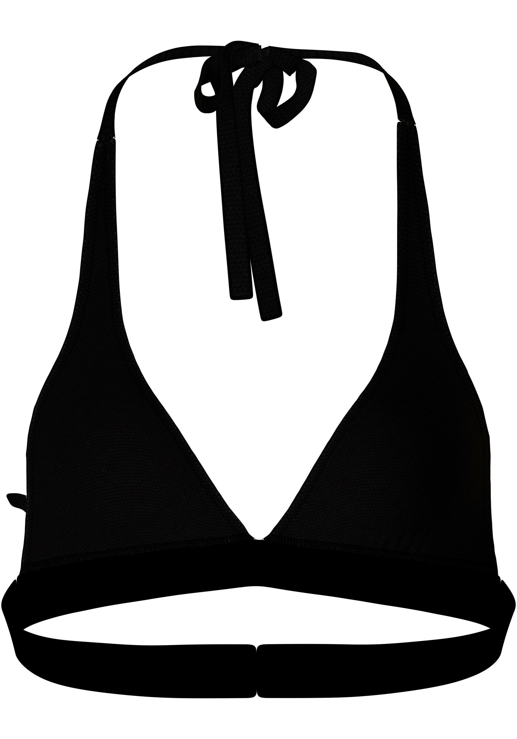 Tommy Hilfiger Swimwear Triangel-bikinitop TRIANGLE FIXED RP met een logo-opschrift