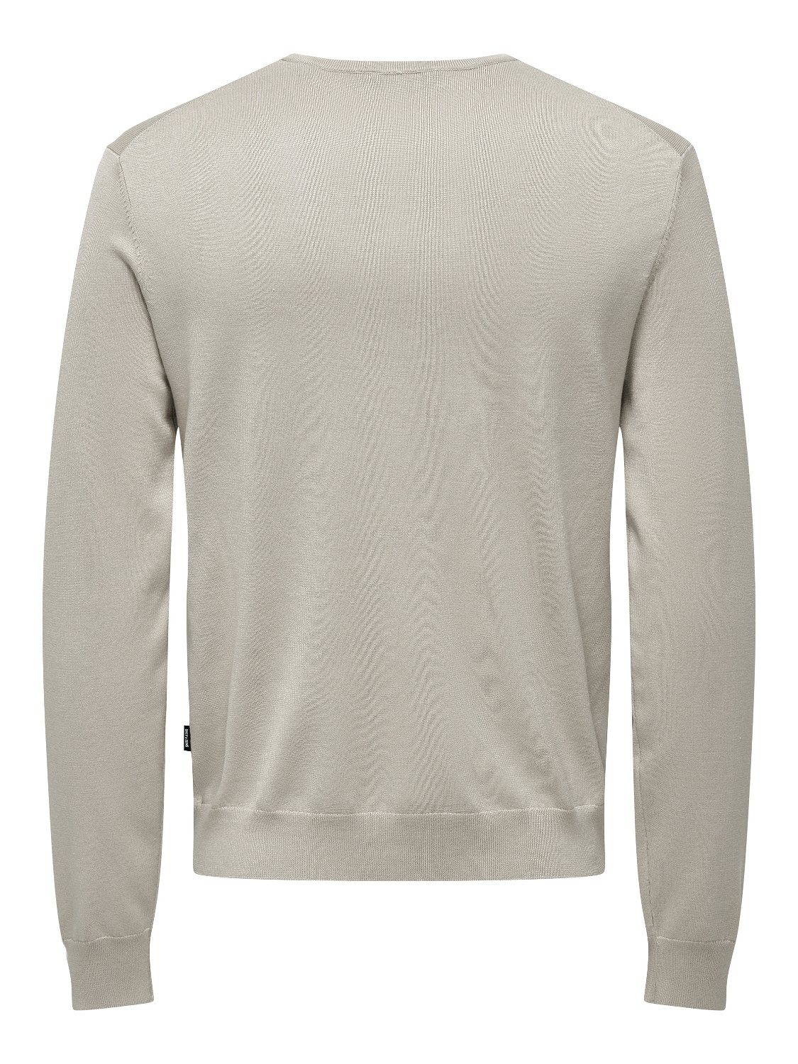 ONLY & SONS Trui met ronde hals ONSWYLER LIFE REG 14 LS CREW KNIT NOOS
