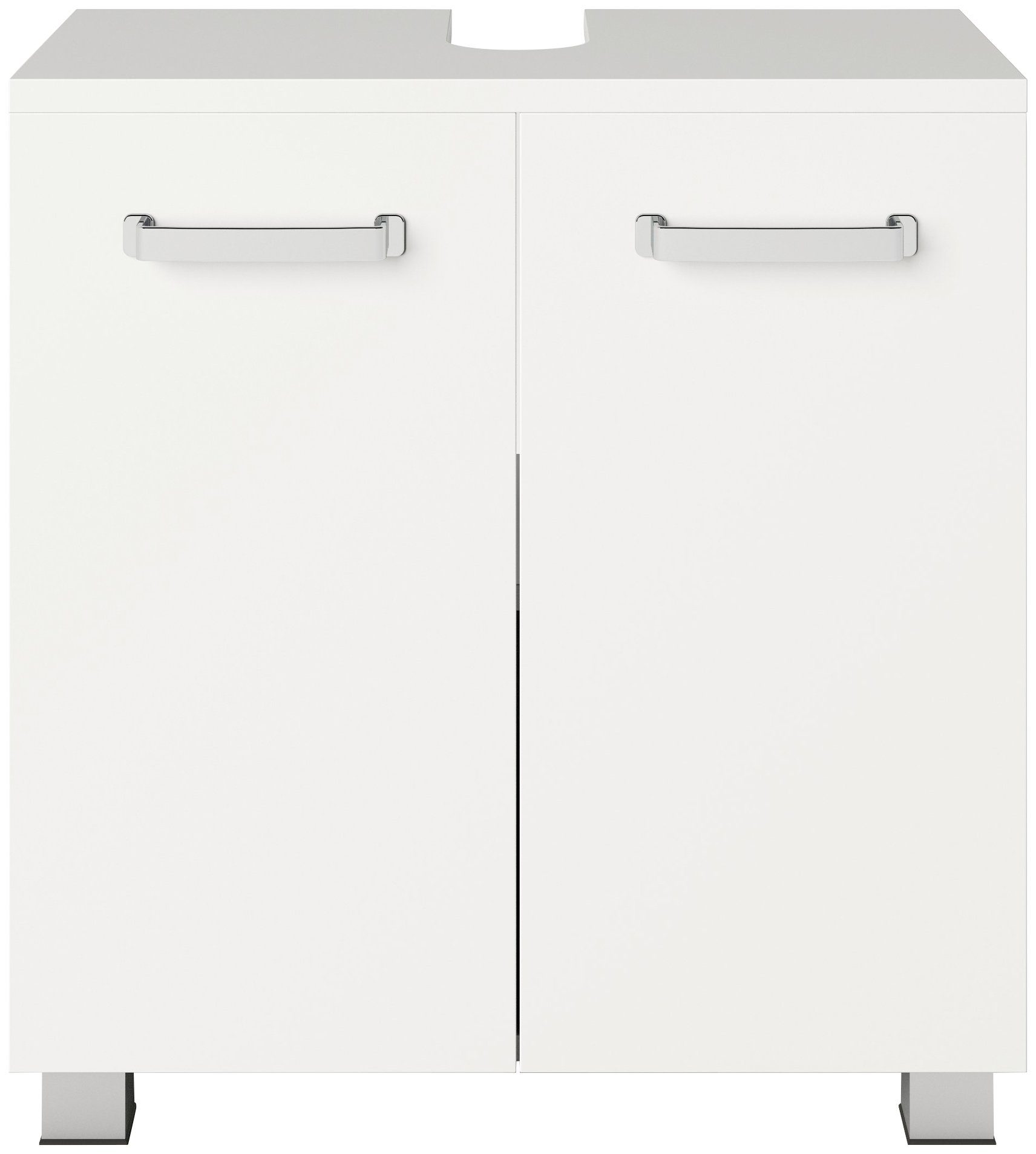 welltime Wastafelonderkast Cosmo Bxdxh: ca. 60x32,5x63,5 cm, 2 vakken