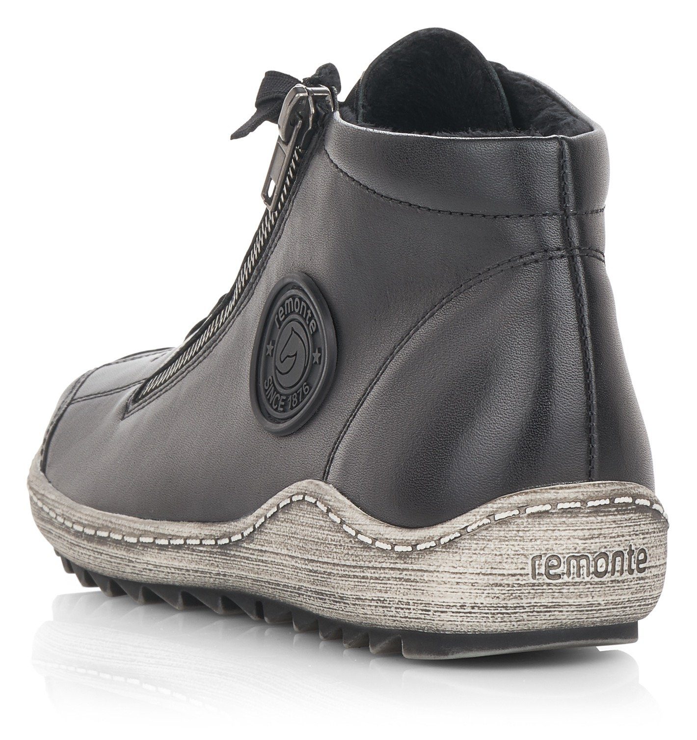 Remonte Sneakers met rits aan de buitenkant